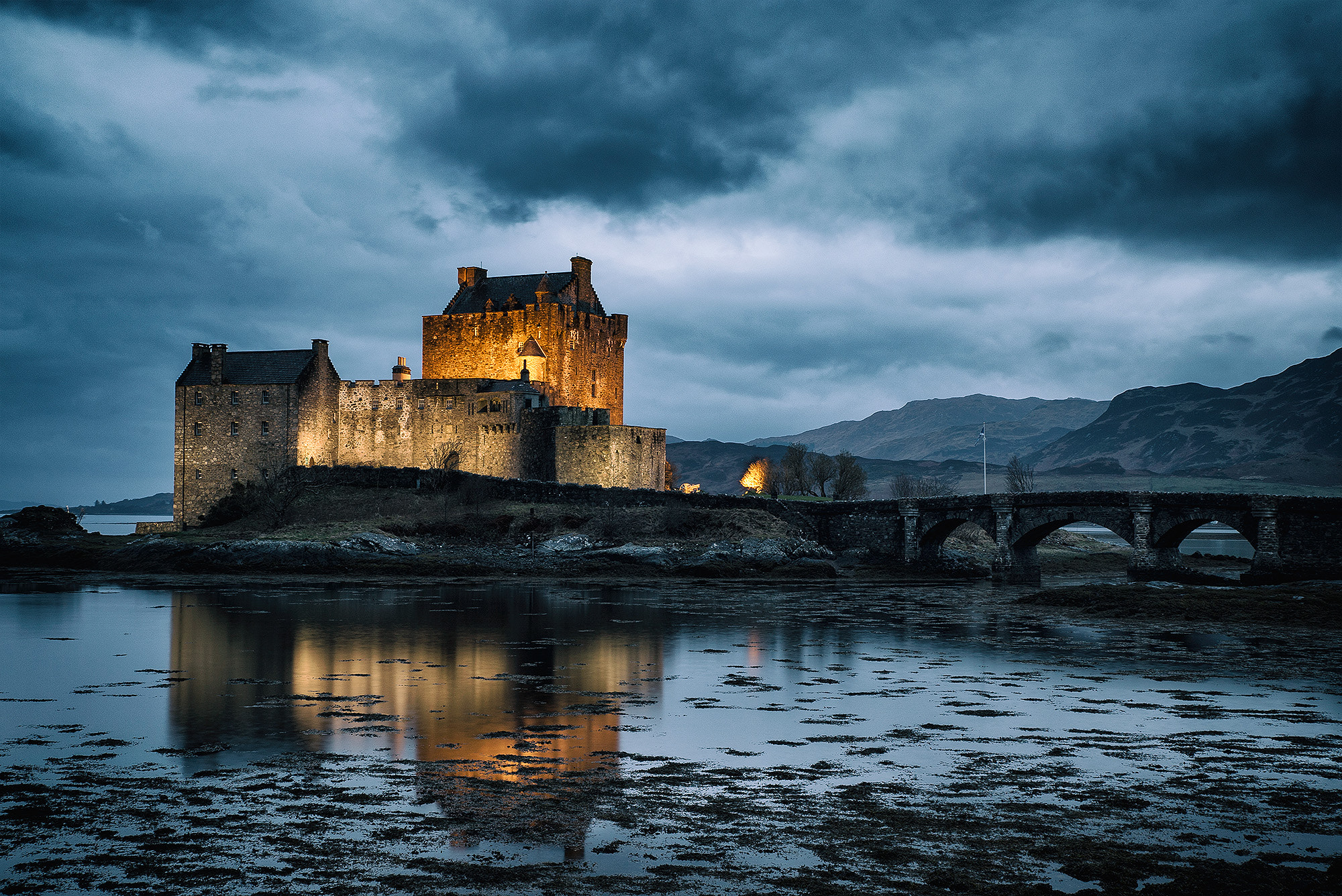 Sony a7S II + Tamron SP 24-70mm F2.8 Di VC USD sample photo. Eilean donan castle photography