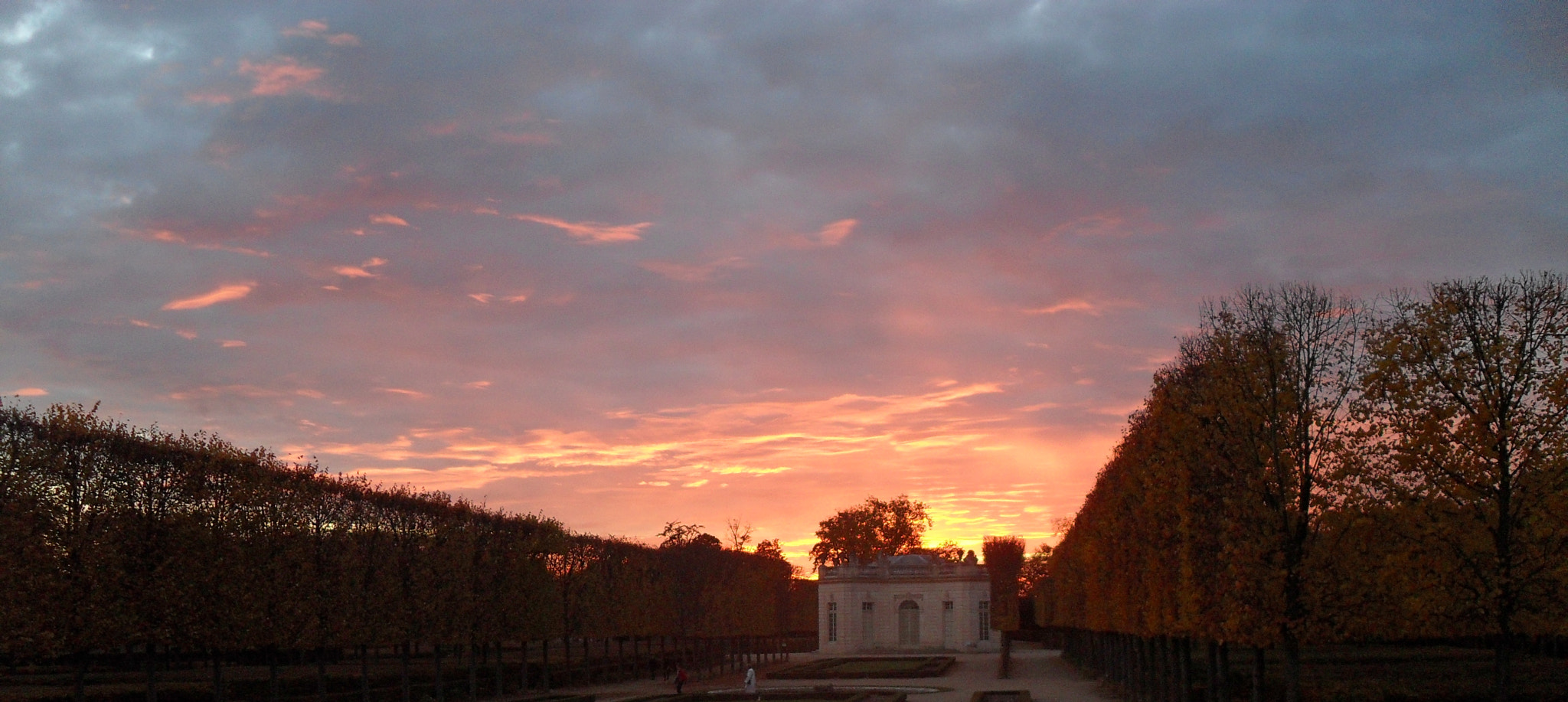 Samsung PL51 / VLUU PL51 /  SL203 sample photo. Tramonto a versailles photography