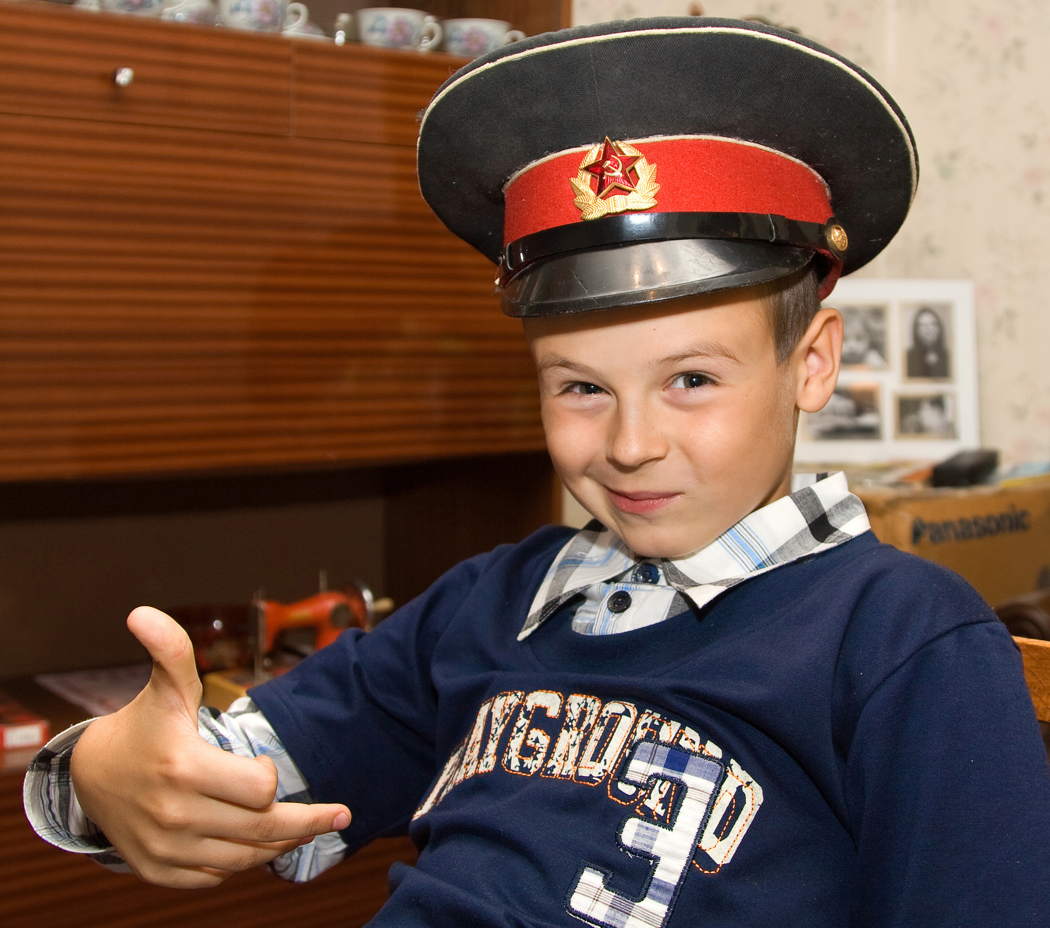 Canon EOS 30D + Canon EF 24-105mm F4L IS USM sample photo. Soviet military boy photography