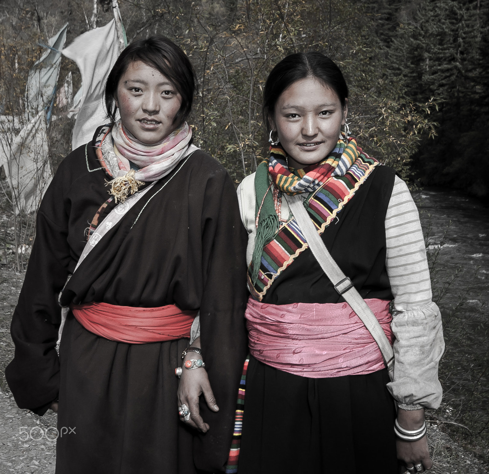 Nikon D70s sample photo. Baima tibetan beauties photography