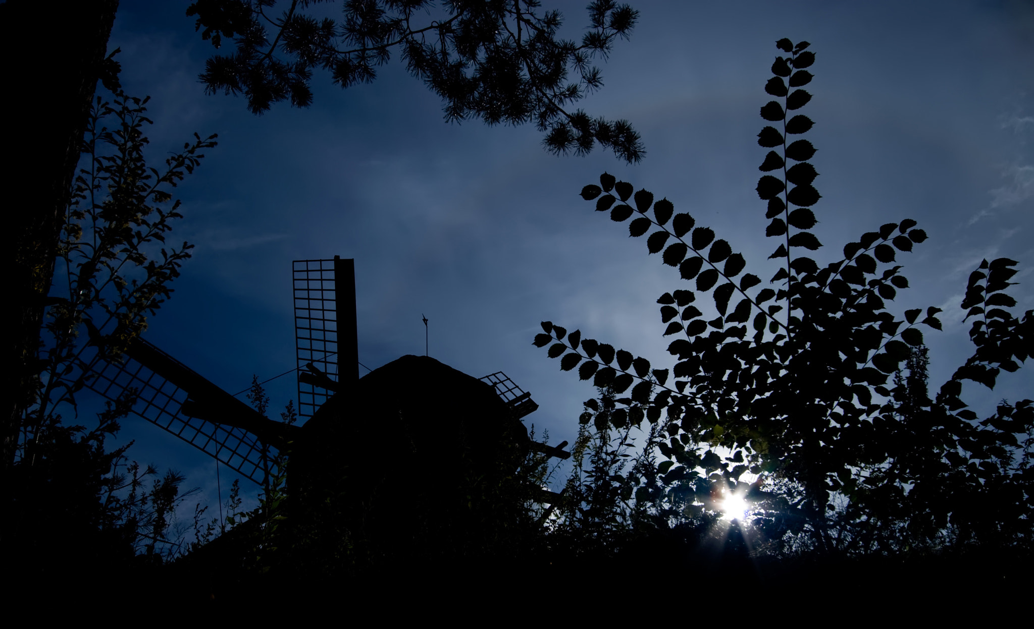 Canon EOS 30D sample photo. Old windmill photography
