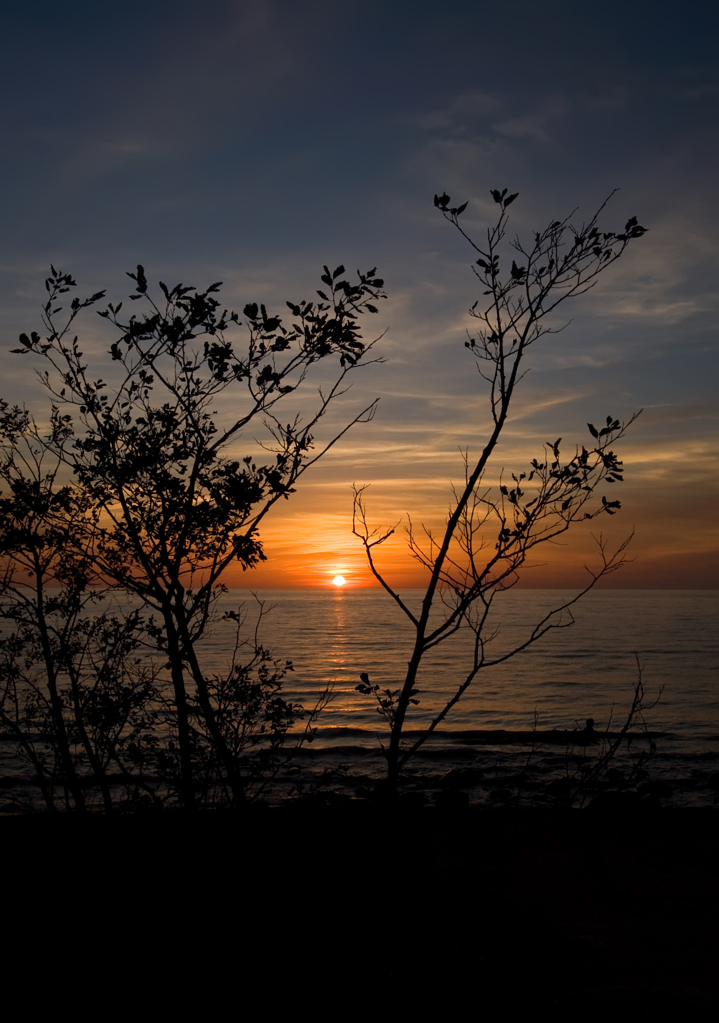 Canon EOS 30D + Canon EF-S 10-22mm F3.5-4.5 USM sample photo. Sea sunset photography