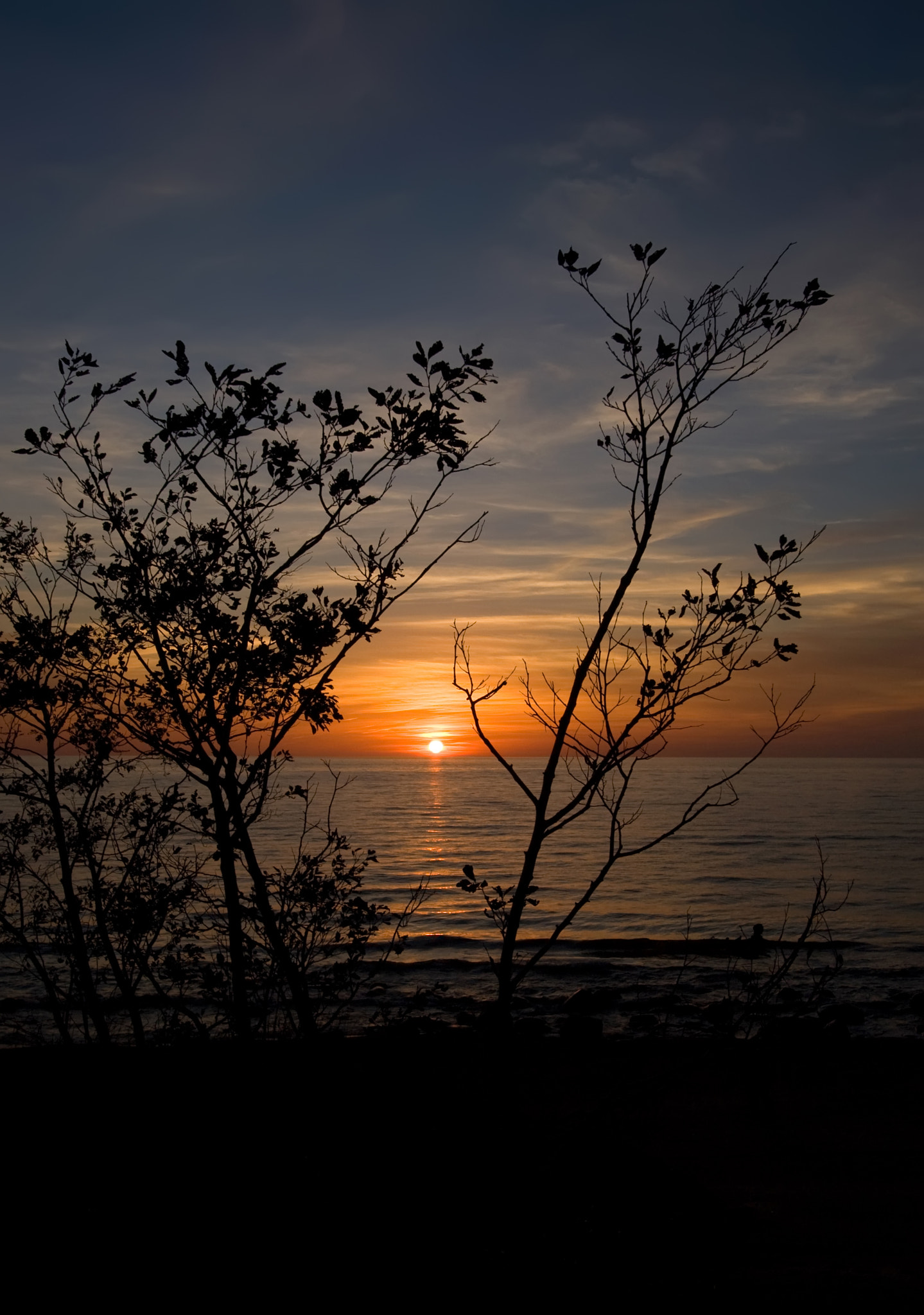 Canon EOS 30D sample photo. Sea sunset photography