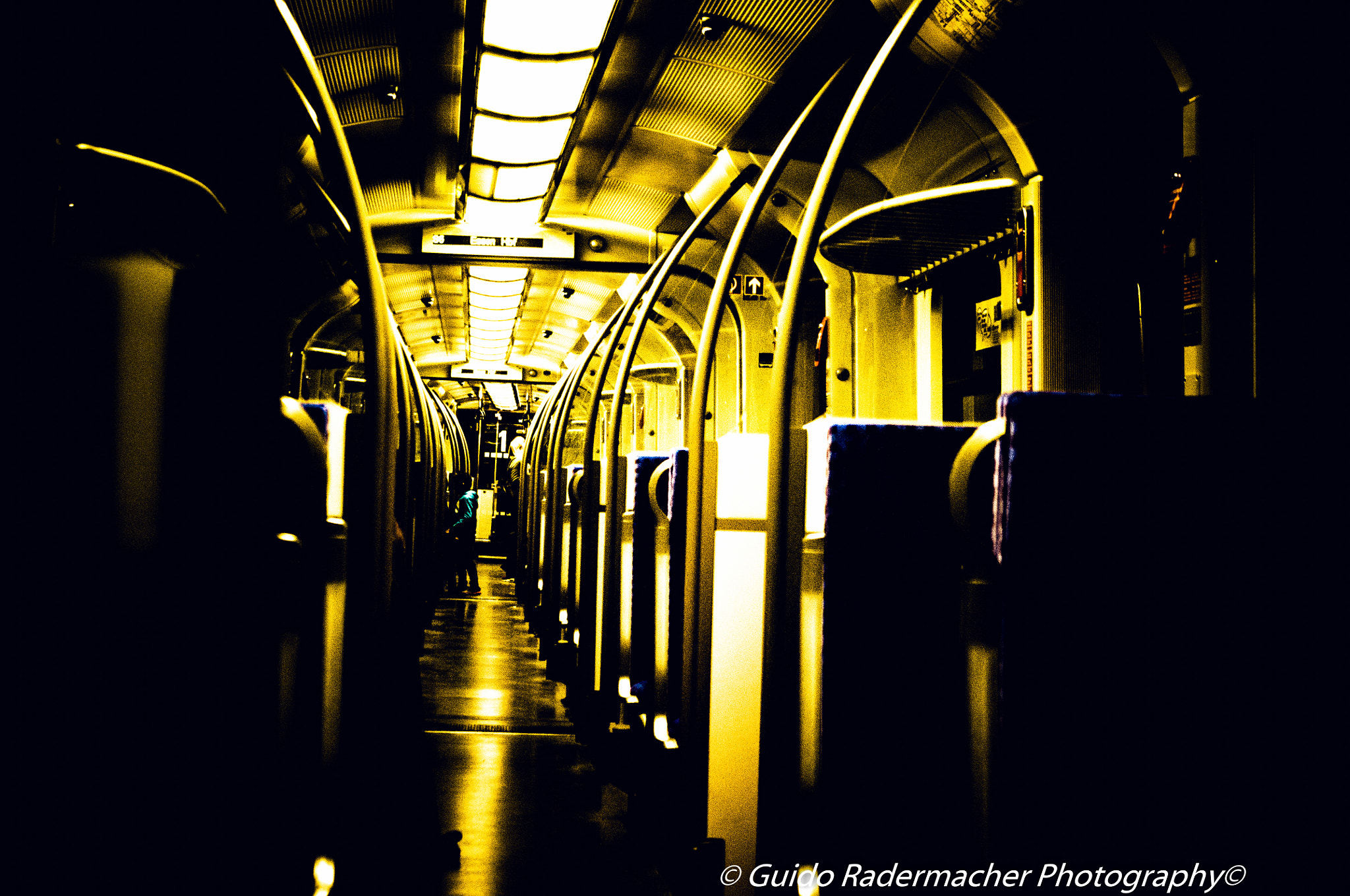 Pentax K-x sample photo. Nights in train photography