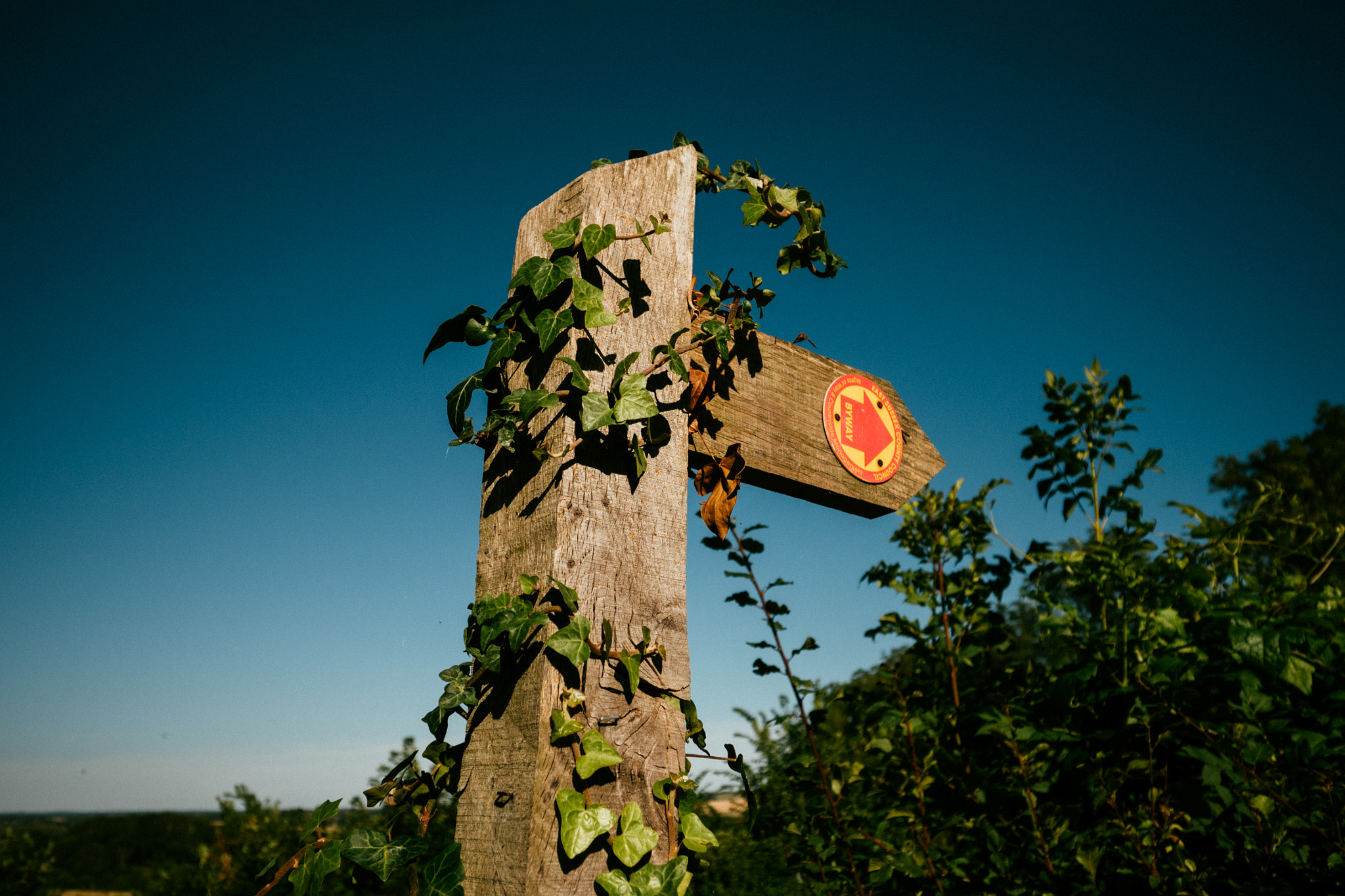 Panasonic Lumix G Vario 7-14mm F4 ASPH sample photo. Country signpost photography