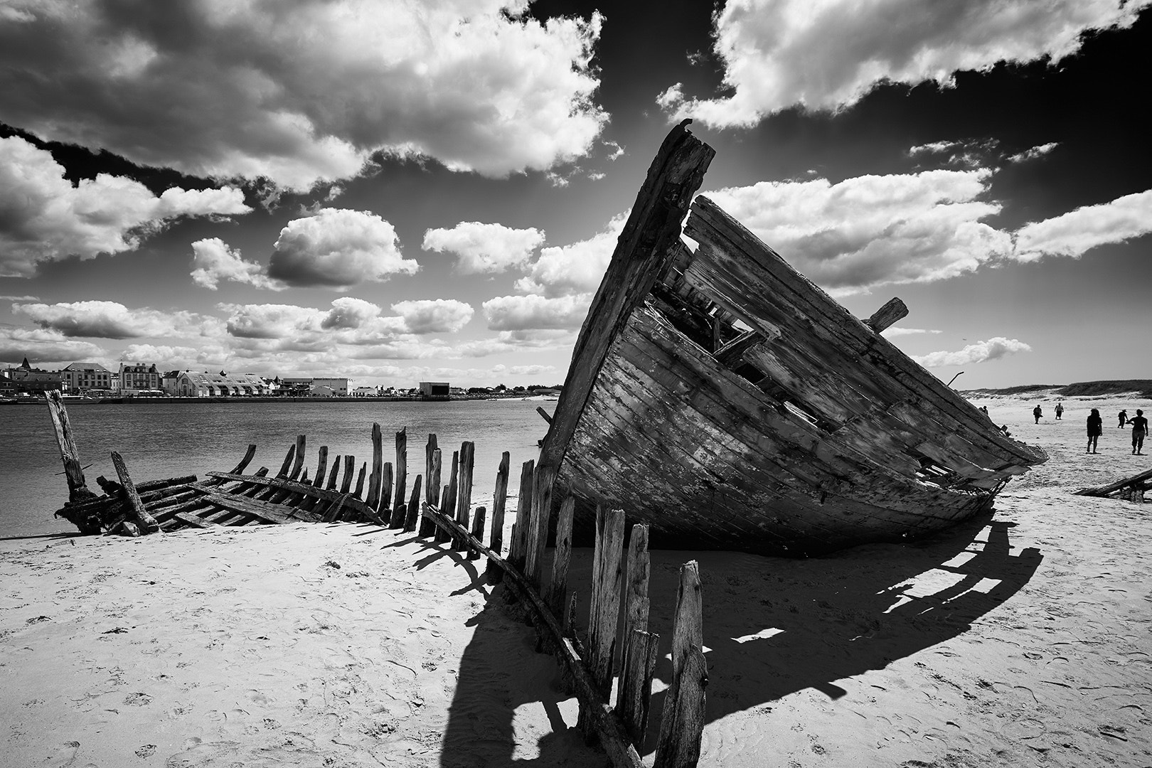 16-35mm F4 G SSM OSS sample photo. The end at the beach photography