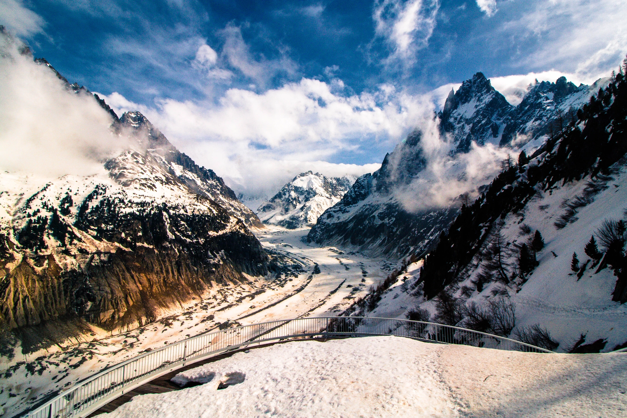 Canon EF-S 10-18mm F4.5–5.6 IS STM sample photo. Mer de glace photography