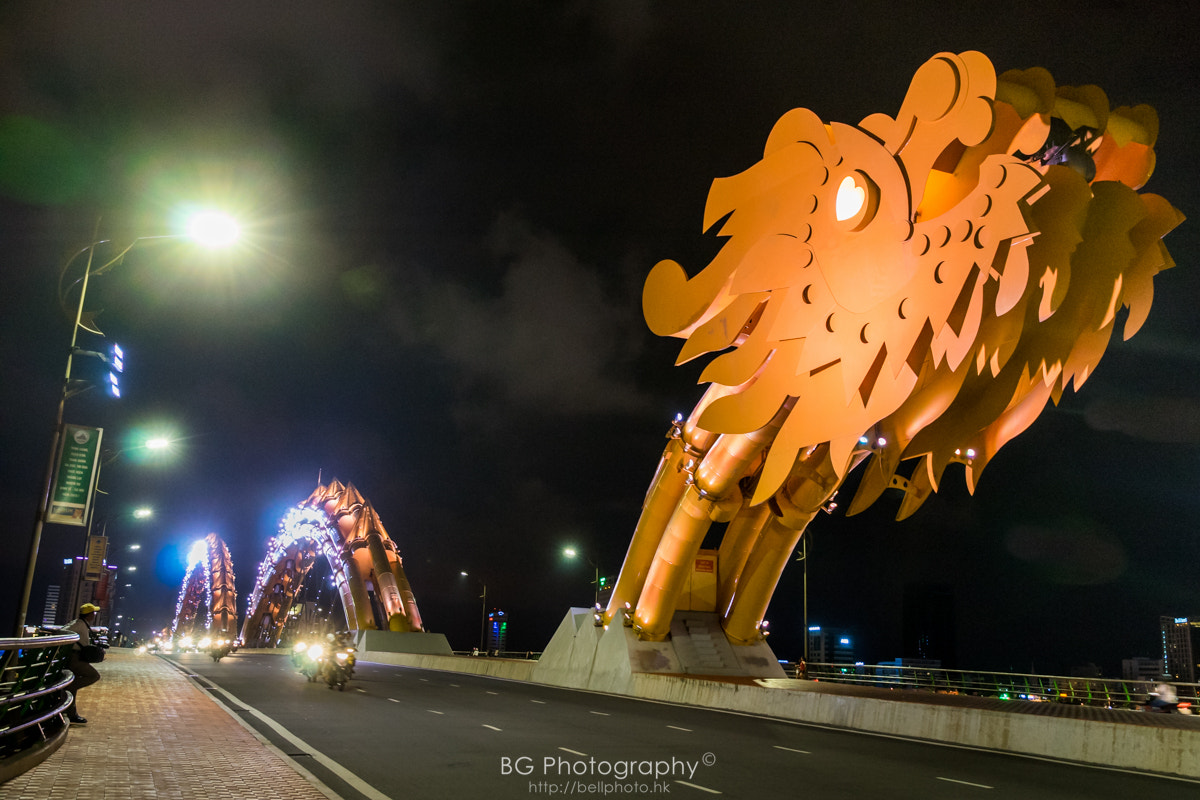 Sony a7 + Canon EF 85mm F1.2L II USM sample photo. Dragon bridge. photography