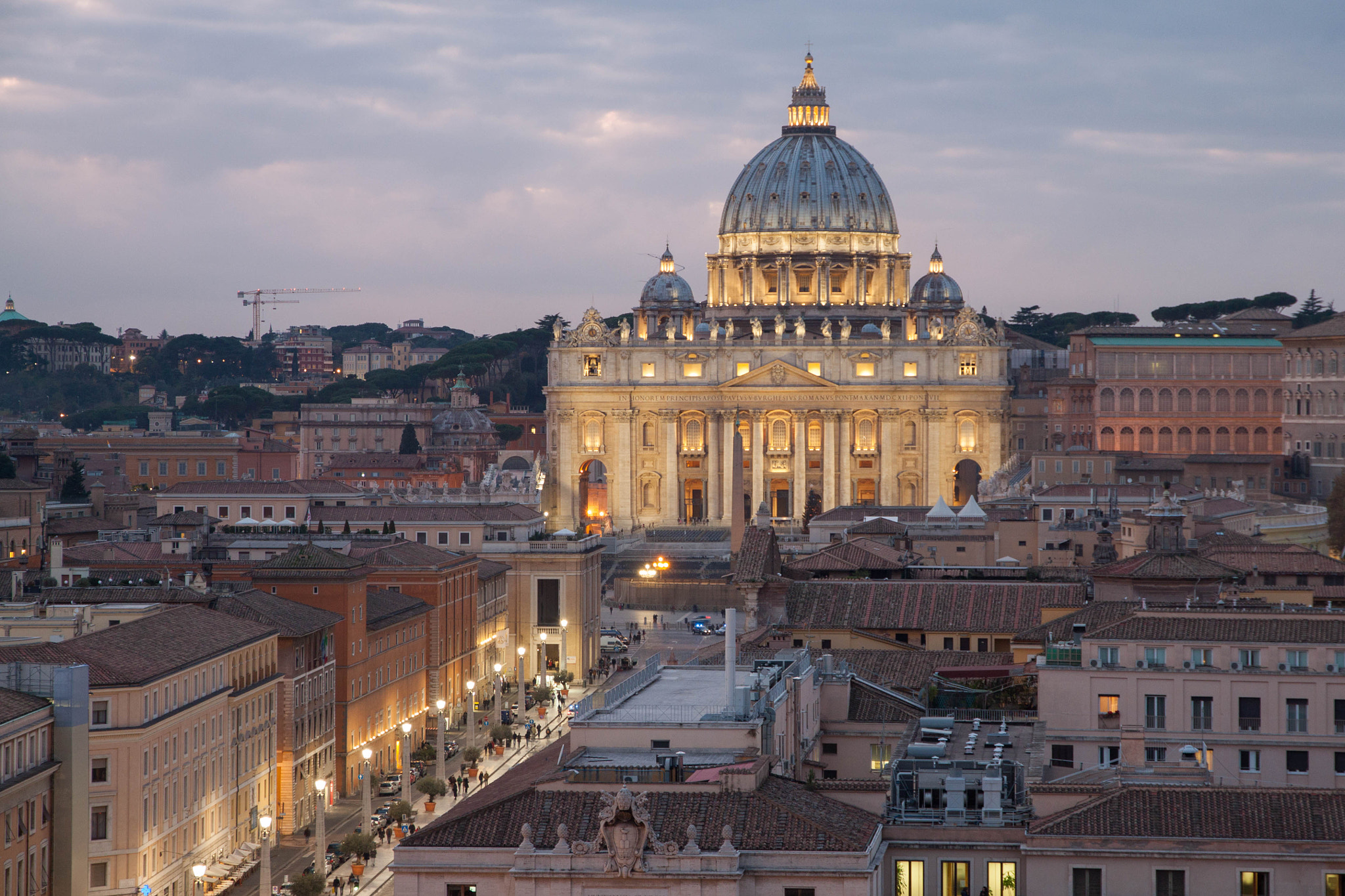 Canon EOS 500D (EOS Rebel T1i / EOS Kiss X3) sample photo. St. peter's basilica photography