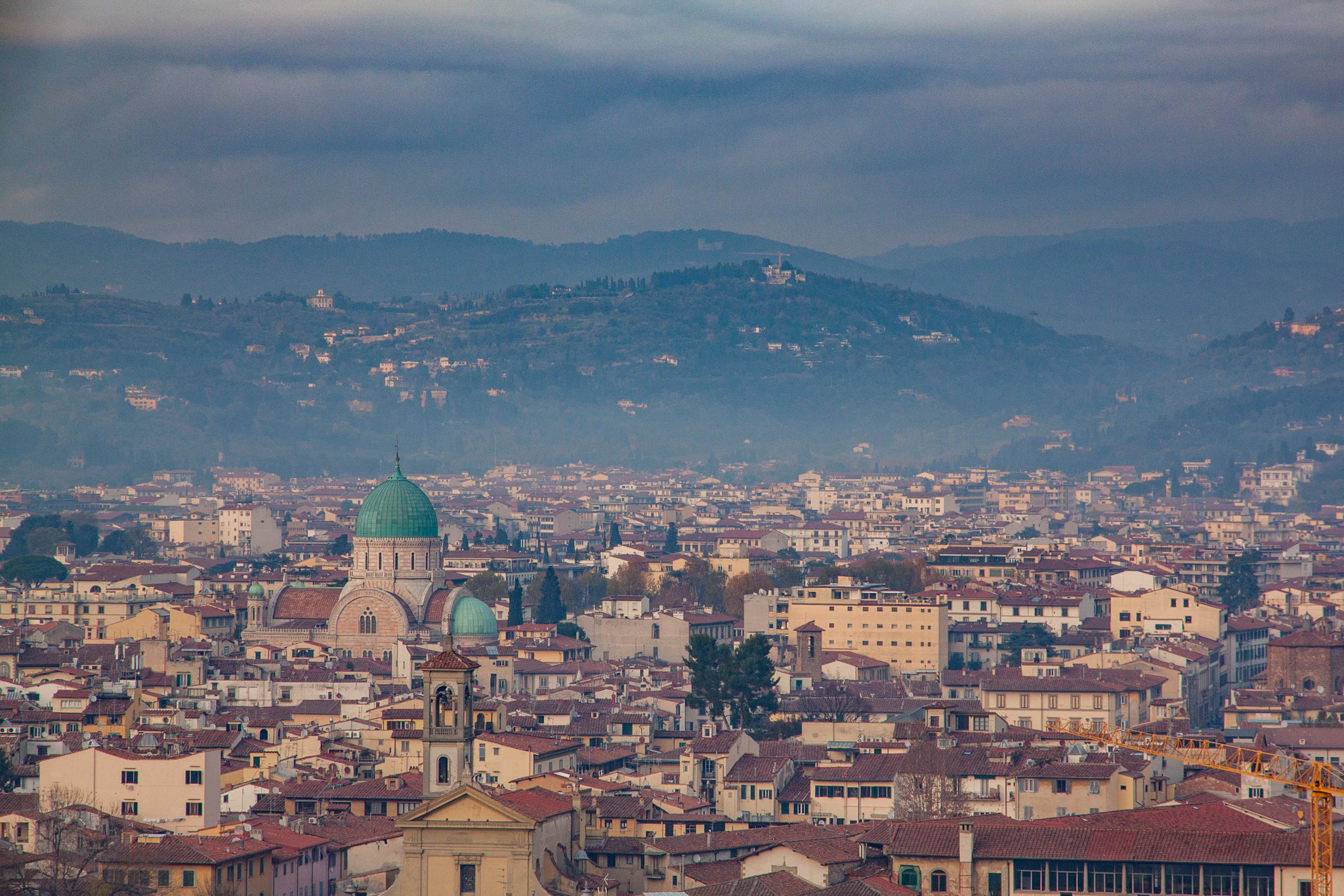 Canon EOS 500D (EOS Rebel T1i / EOS Kiss X3) sample photo. Firenze rooftops photography