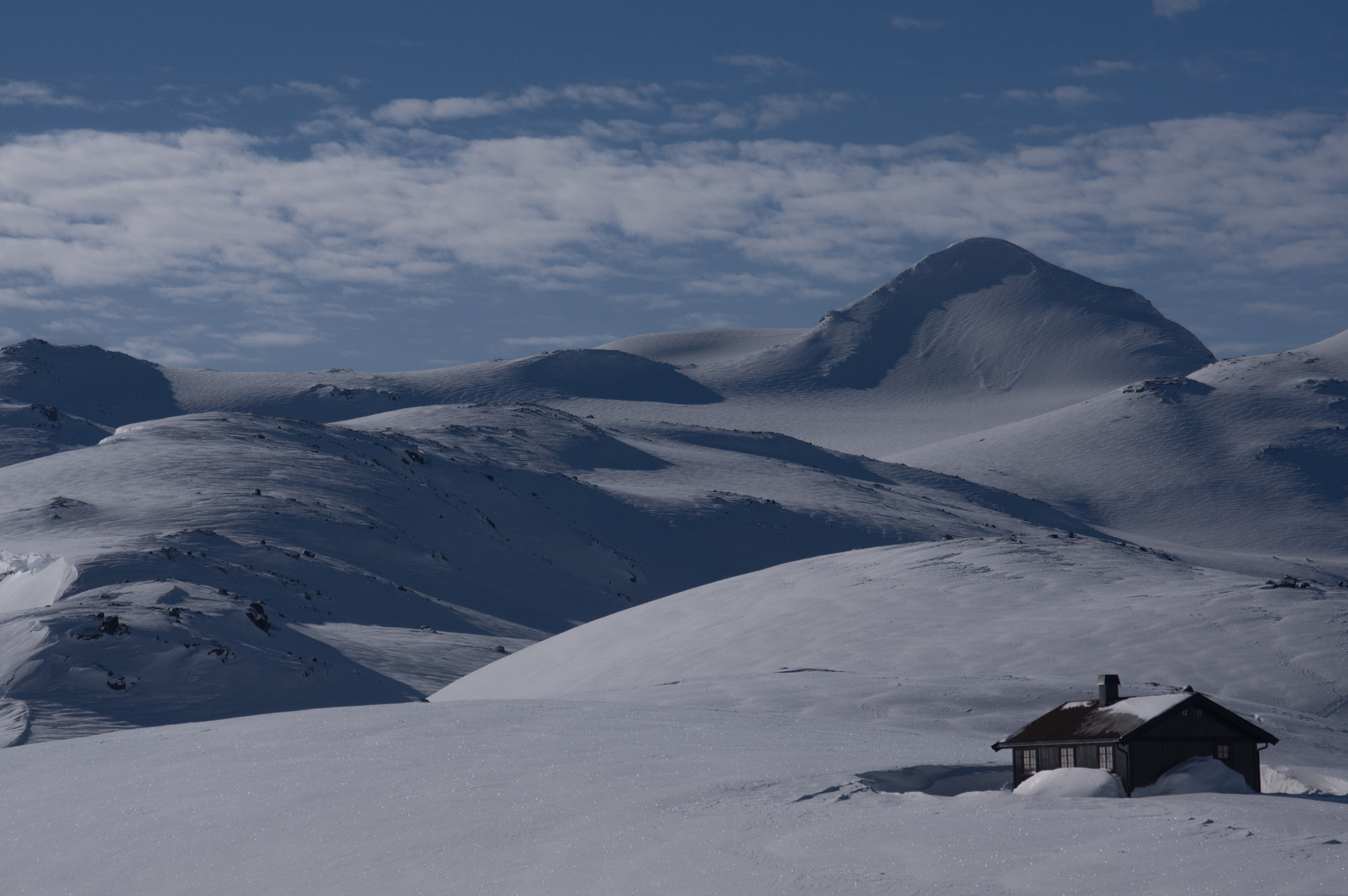 Pentax K-3 sample photo. Cabin in the mountain photography
