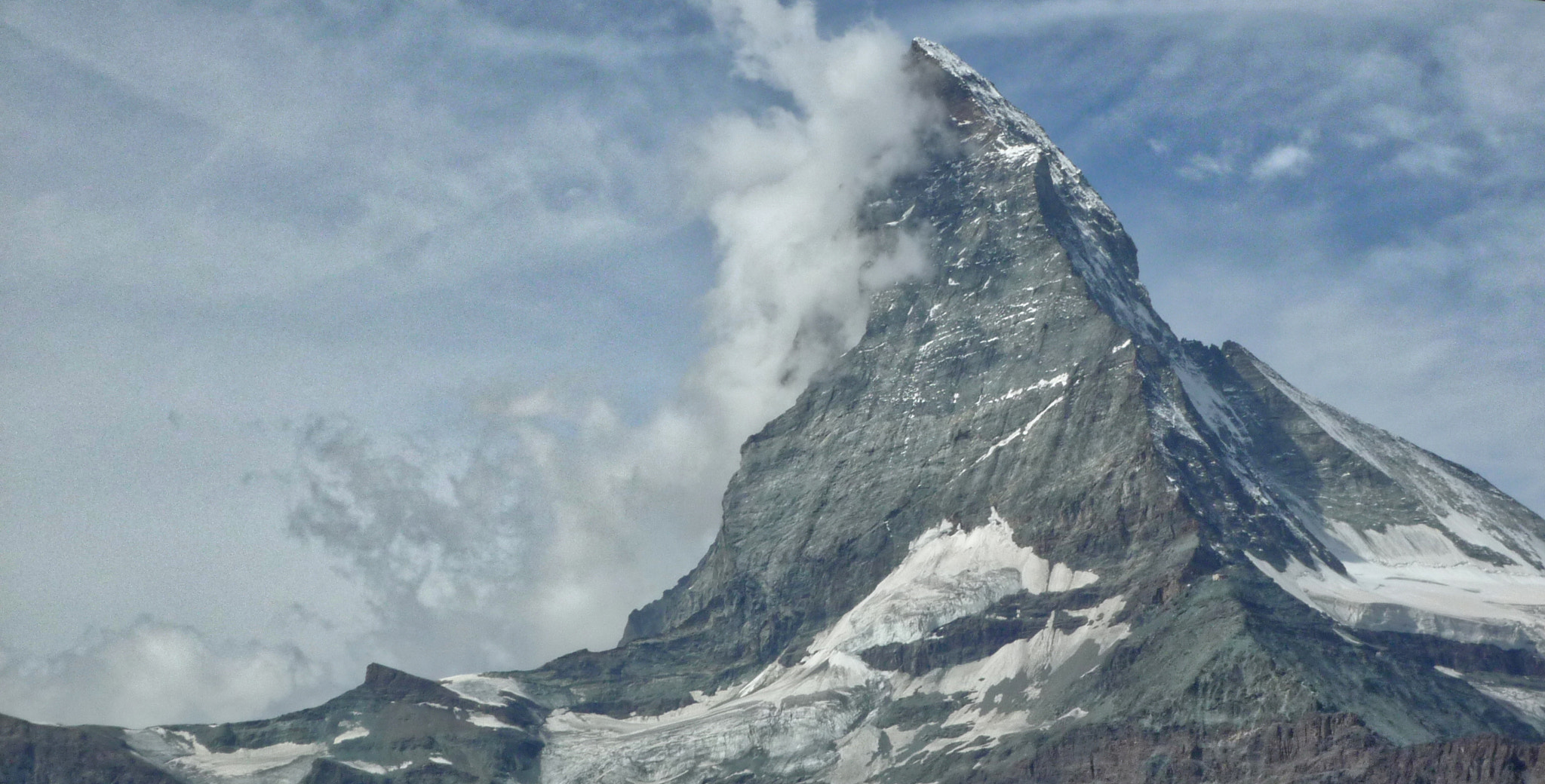 Panasonic DMC-FX35 sample photo. Matterhorn 0408 photography