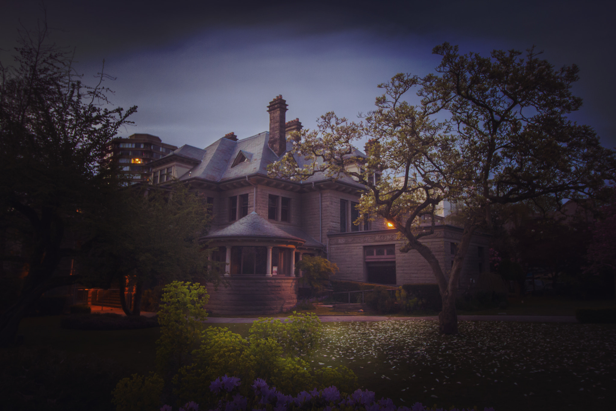 Canon EF-S 10-18mm F4.5–5.6 IS STM sample photo. Hounted house photography