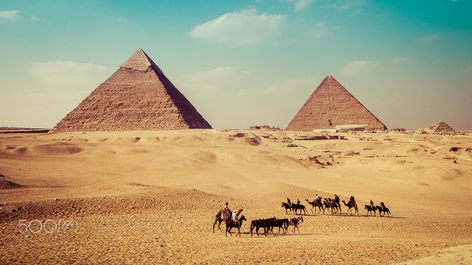 Sony Cyber-shot DSC-TX10 sample photo. Pyramids ride photography