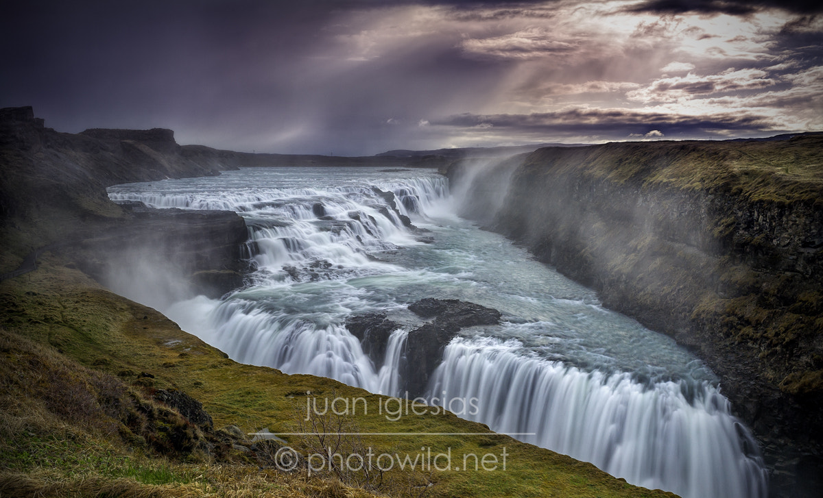 Nikon AF-S Nikkor 28-70mm F2.8 ED-IF sample photo. Gullfoss (iceland) photography