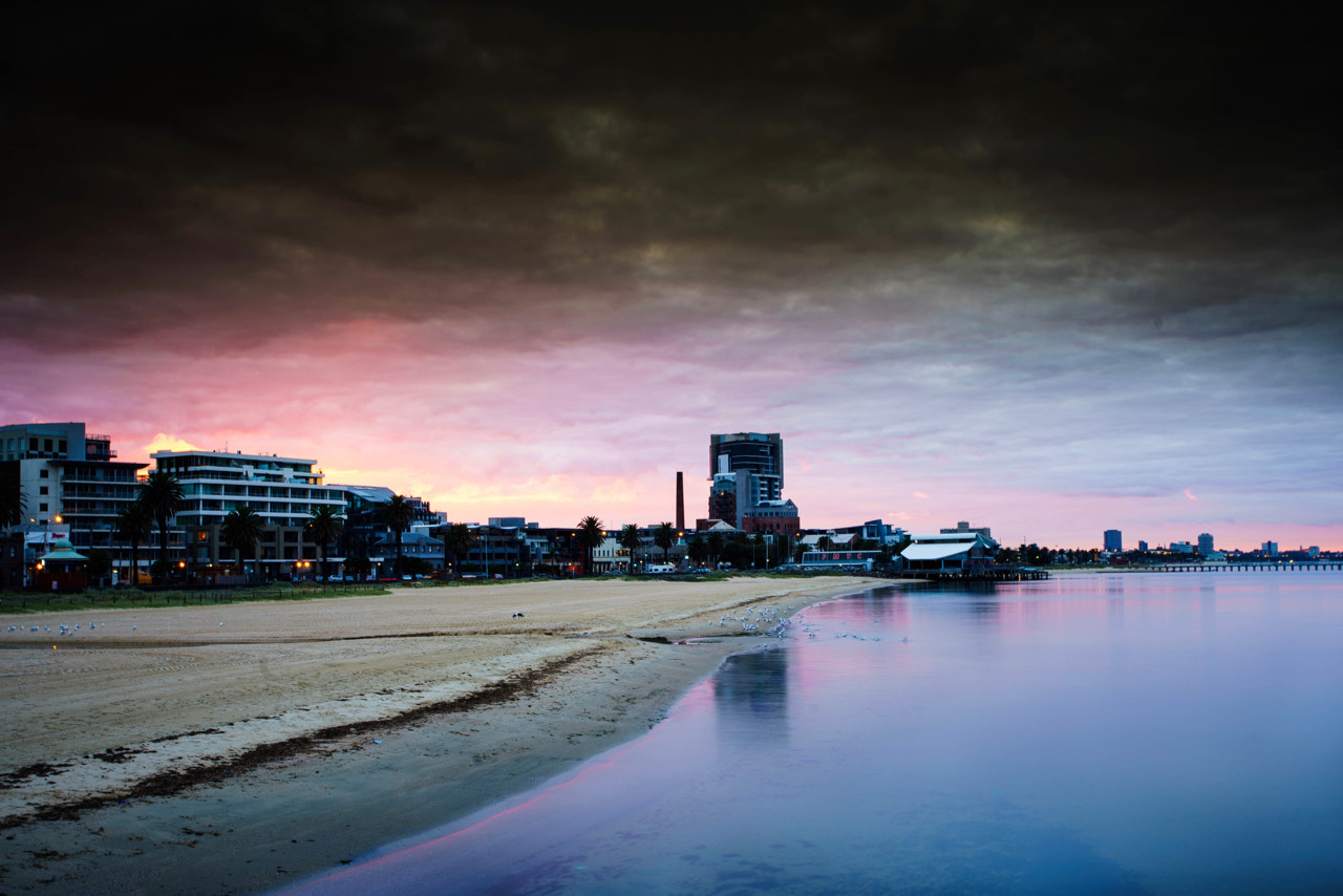 Sony a7R II + Canon EF 17-40mm F4L USM sample photo. Burning sky photography