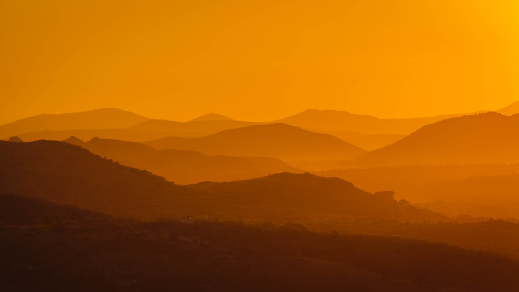 Canon EF 70-200mm F2.8L IS II USM sample photo. Nevsehir sunset photography