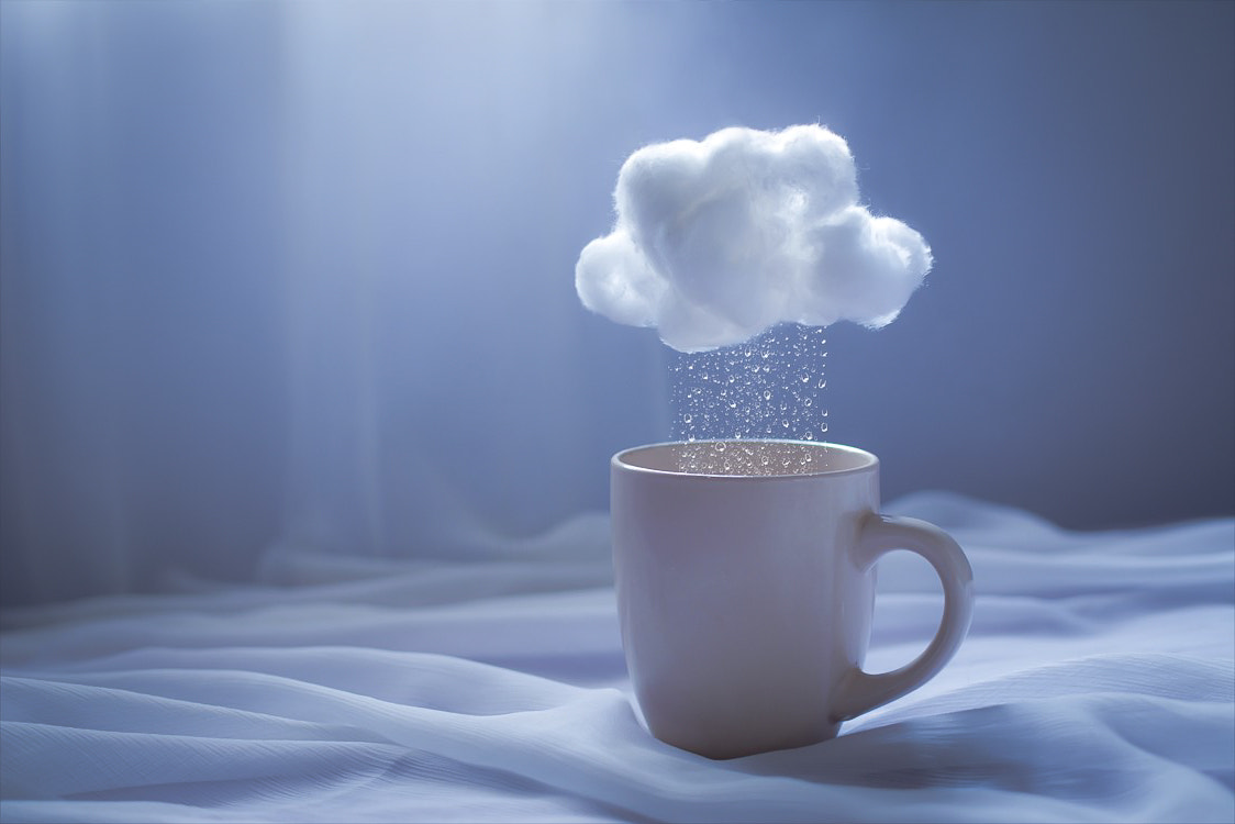 Nikon D5200 + AF Nikkor 70-210mm f/4-5.6D sample photo. Cloud over my coffee photography