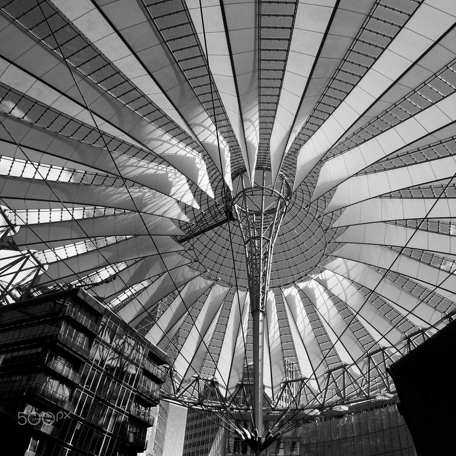 Nikon Coolpix S610c sample photo. Sony center deckung berlin photography