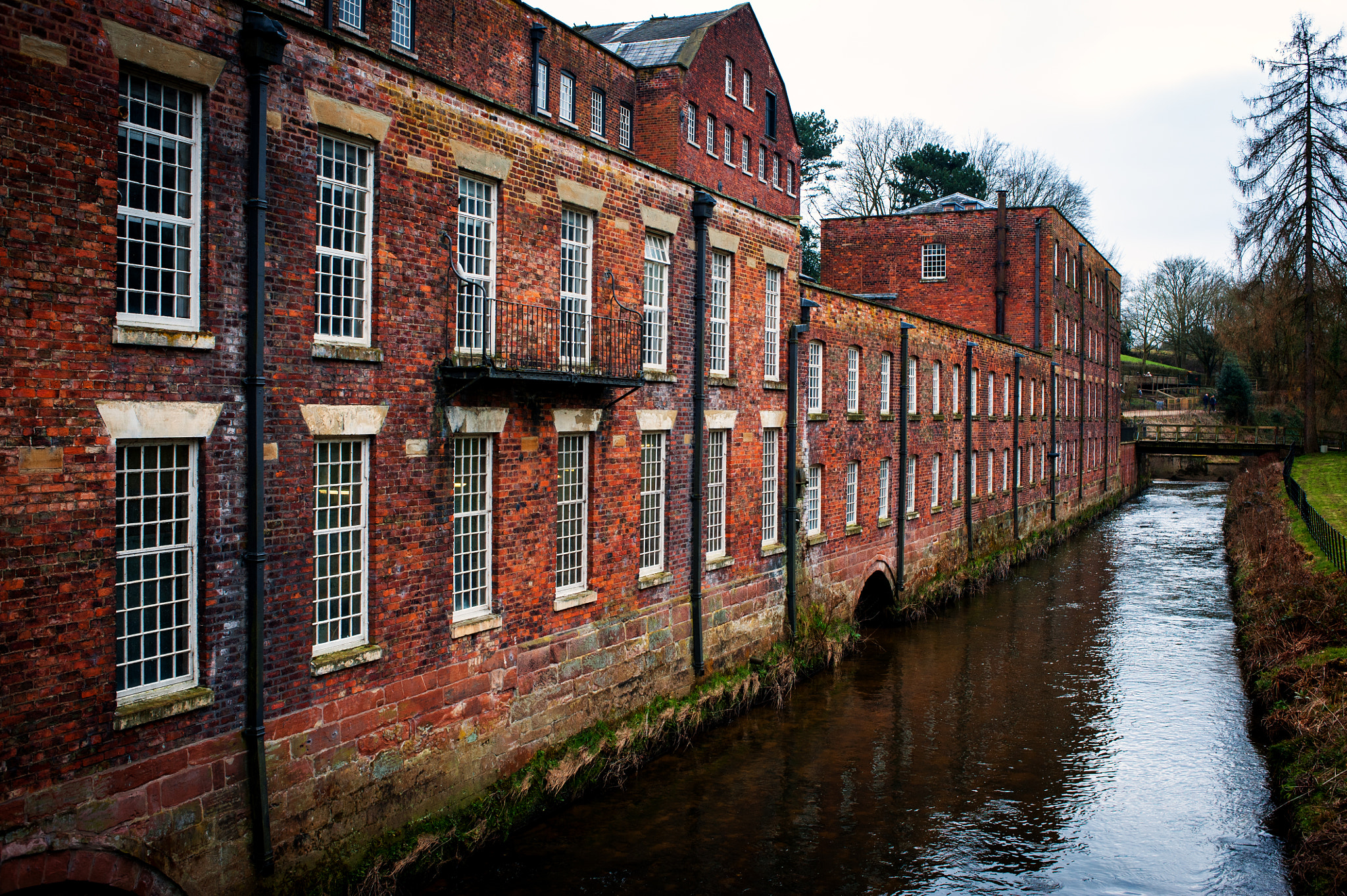Nikon D3 + Nikon AF Nikkor 35mm F2D sample photo. Styal mill 1 v2 photography