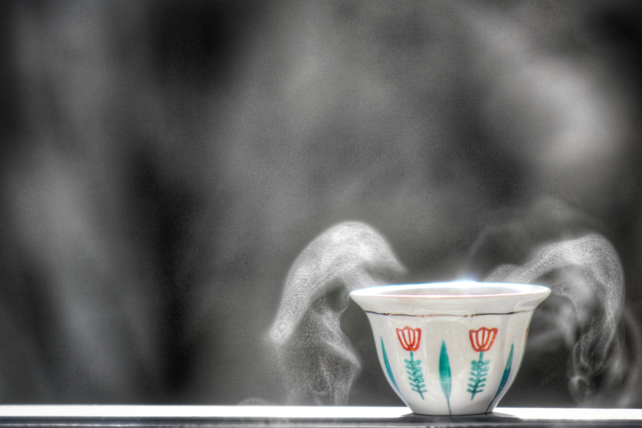 Canon EF75-300mm f/4-5.6 sample photo. القهوة أختُ الوقت photography