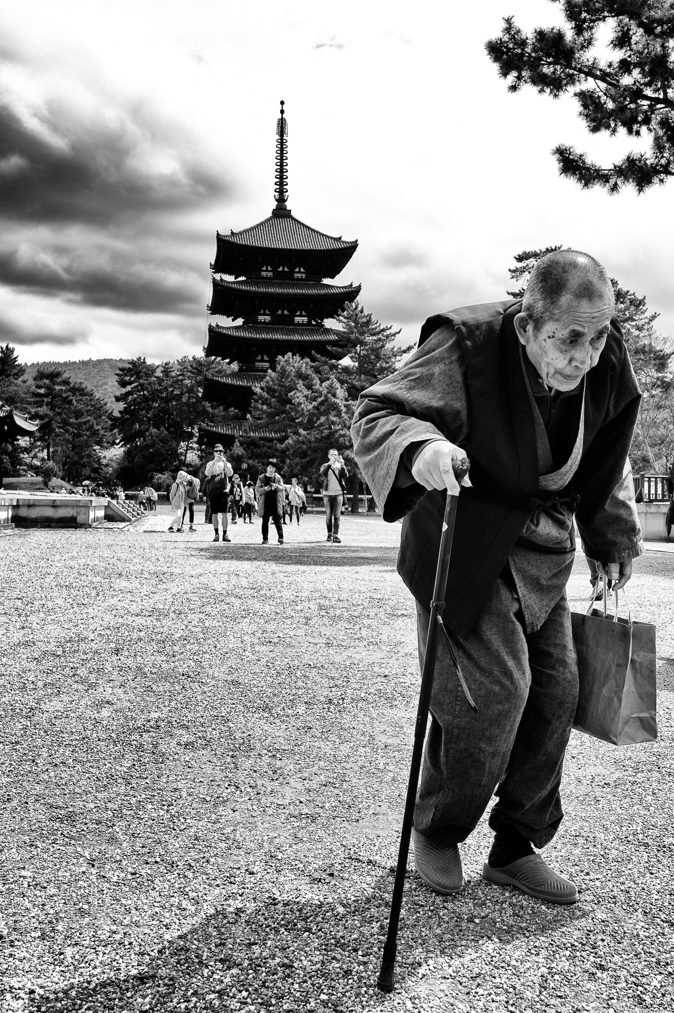 Summicron-M 50mm f/2 (IV, V) sample photo. Five storied pagoda photography