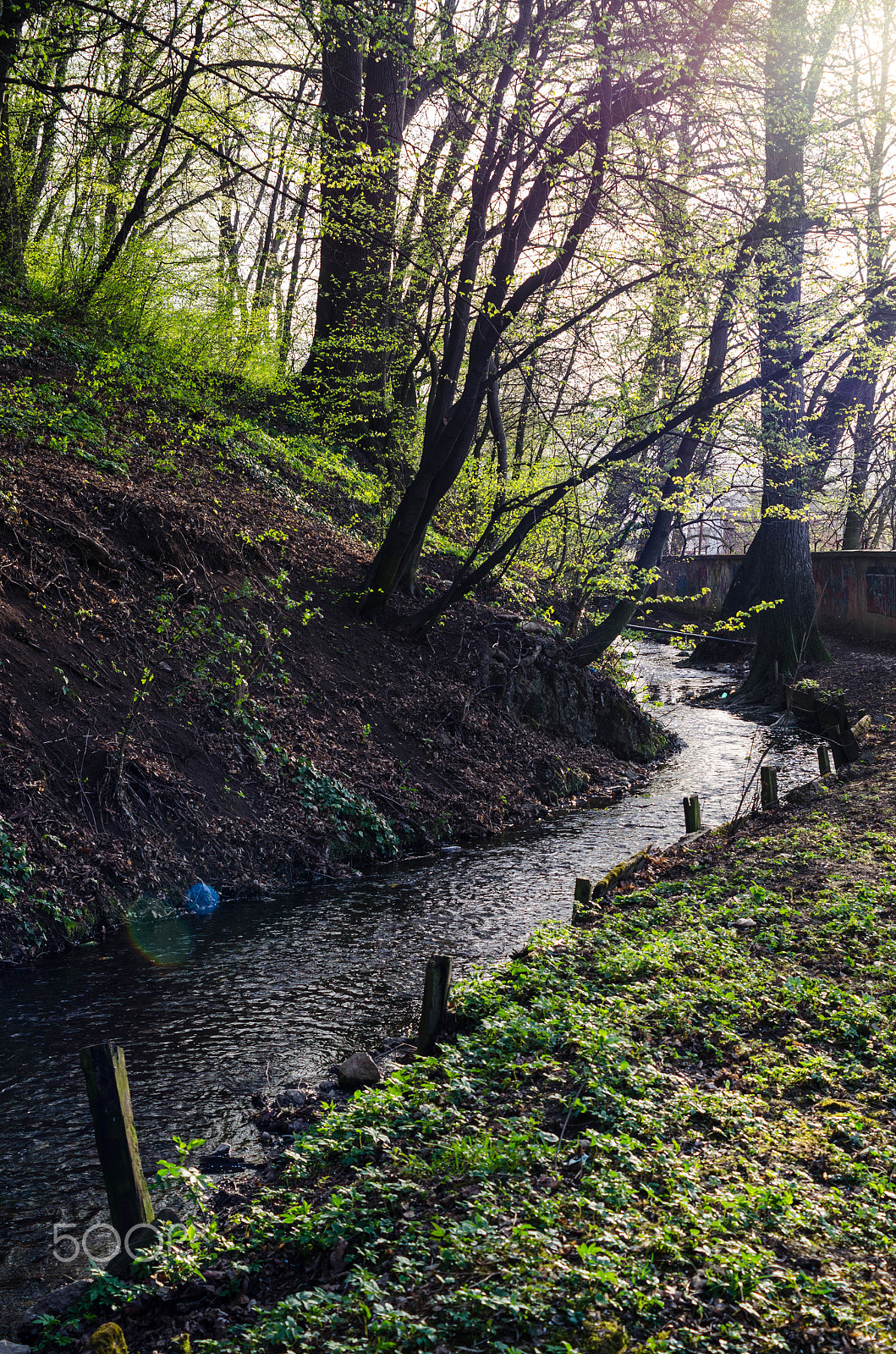 AF Zoom-Nikkor 35-70mm f/3.3-4.5 sample photo. River in the city photography