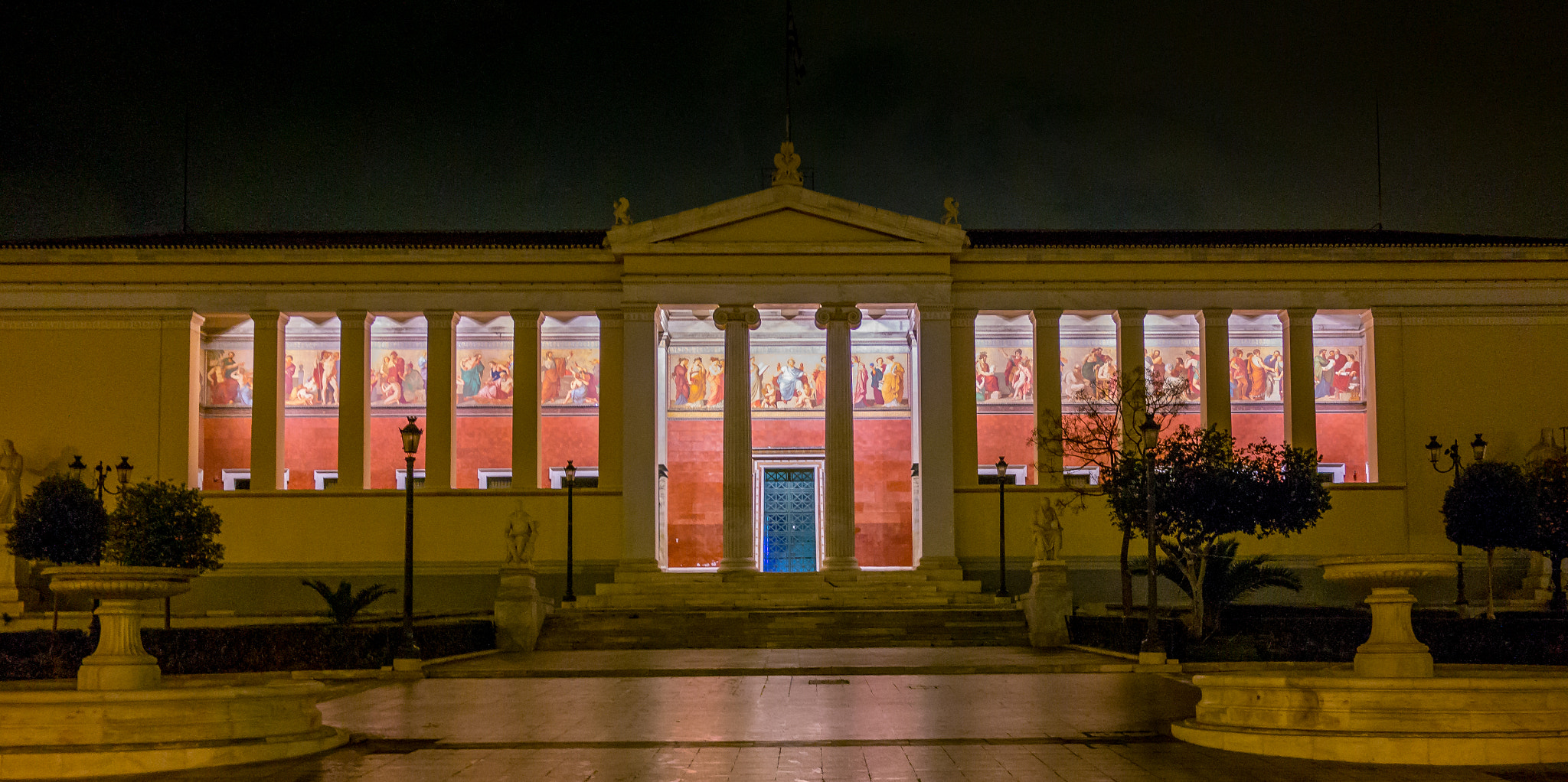 Samsung NX 20-50mm F3.5-5.6 ED sample photo. National academy of athens photography