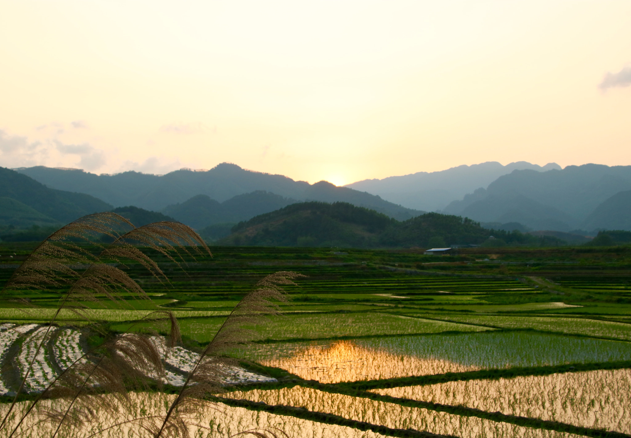 Canon 18-270mm sample photo. View of shang lin country in guangxi photography