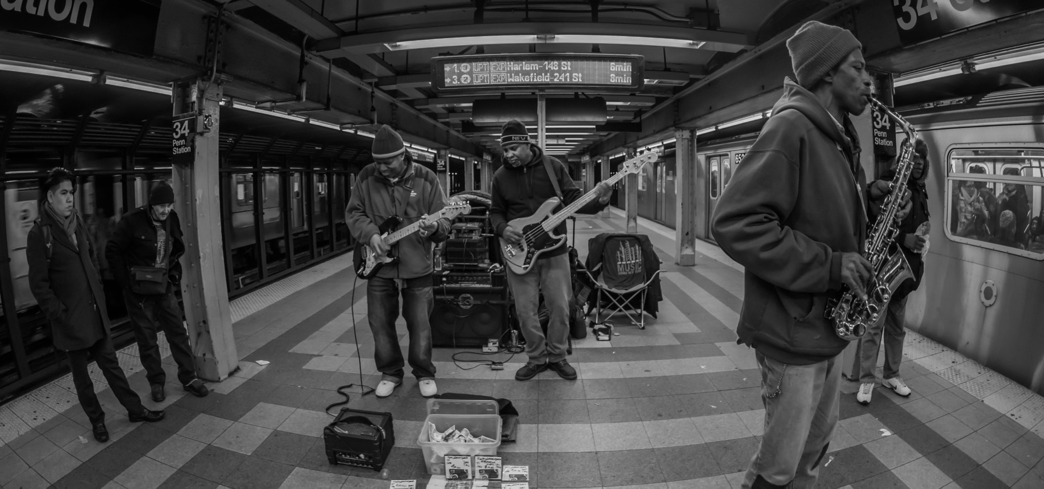 Pentax K-3 sample photo. Nyc subway photography