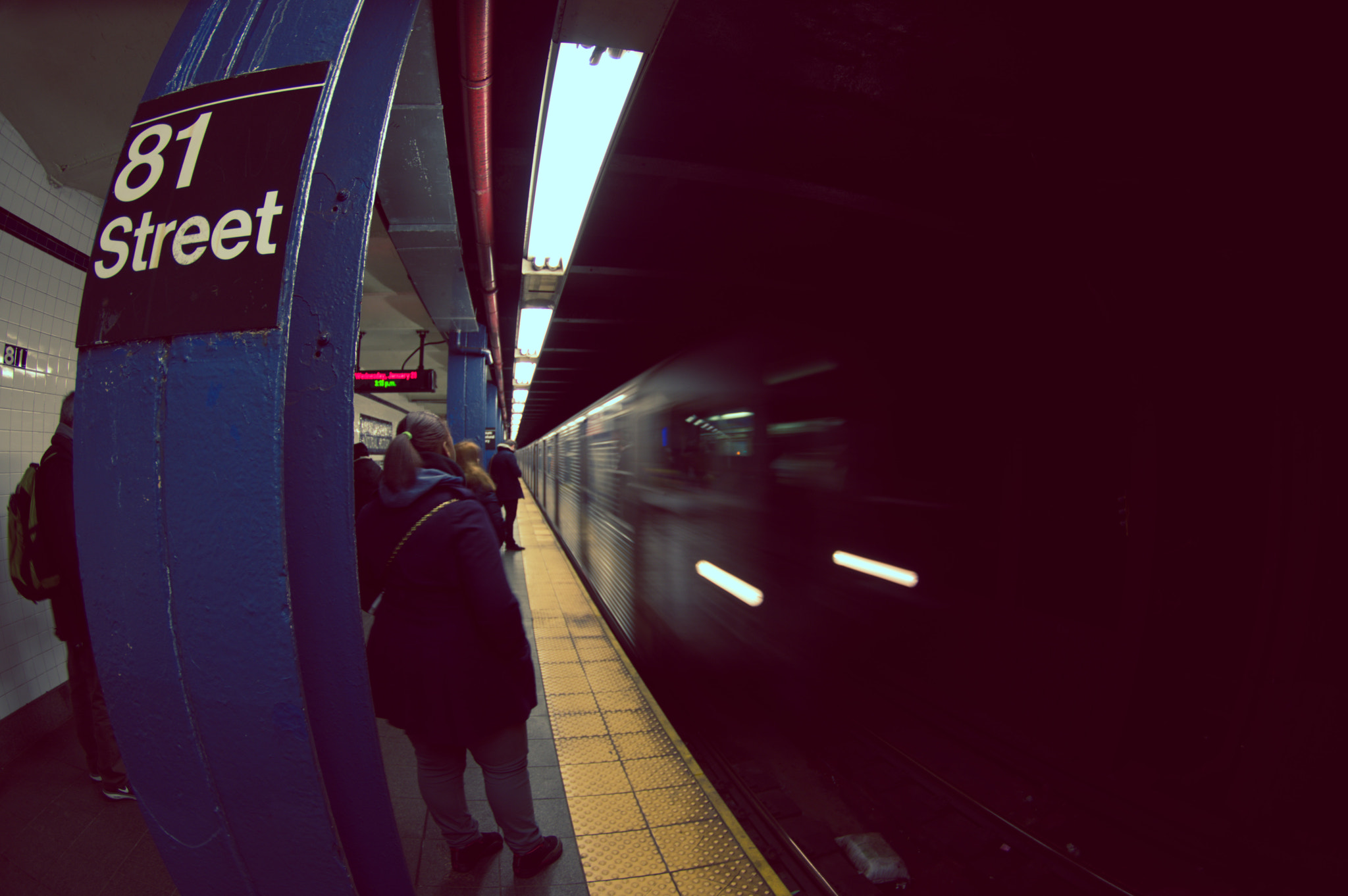 Pentax K-3 sample photo. Nyc subway photography