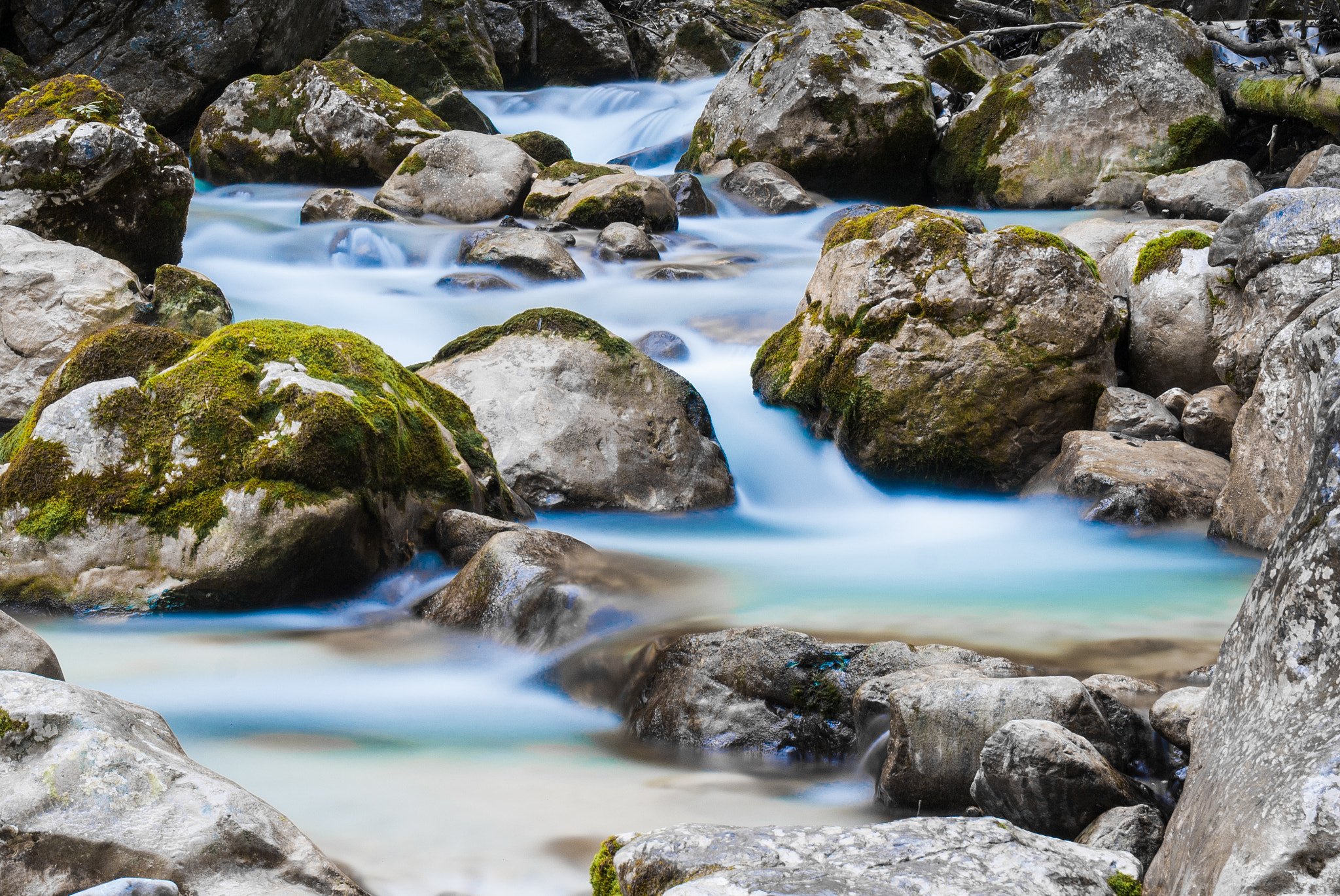 Sony Alpha DSLR-A300 sample photo. Wasserfall photography