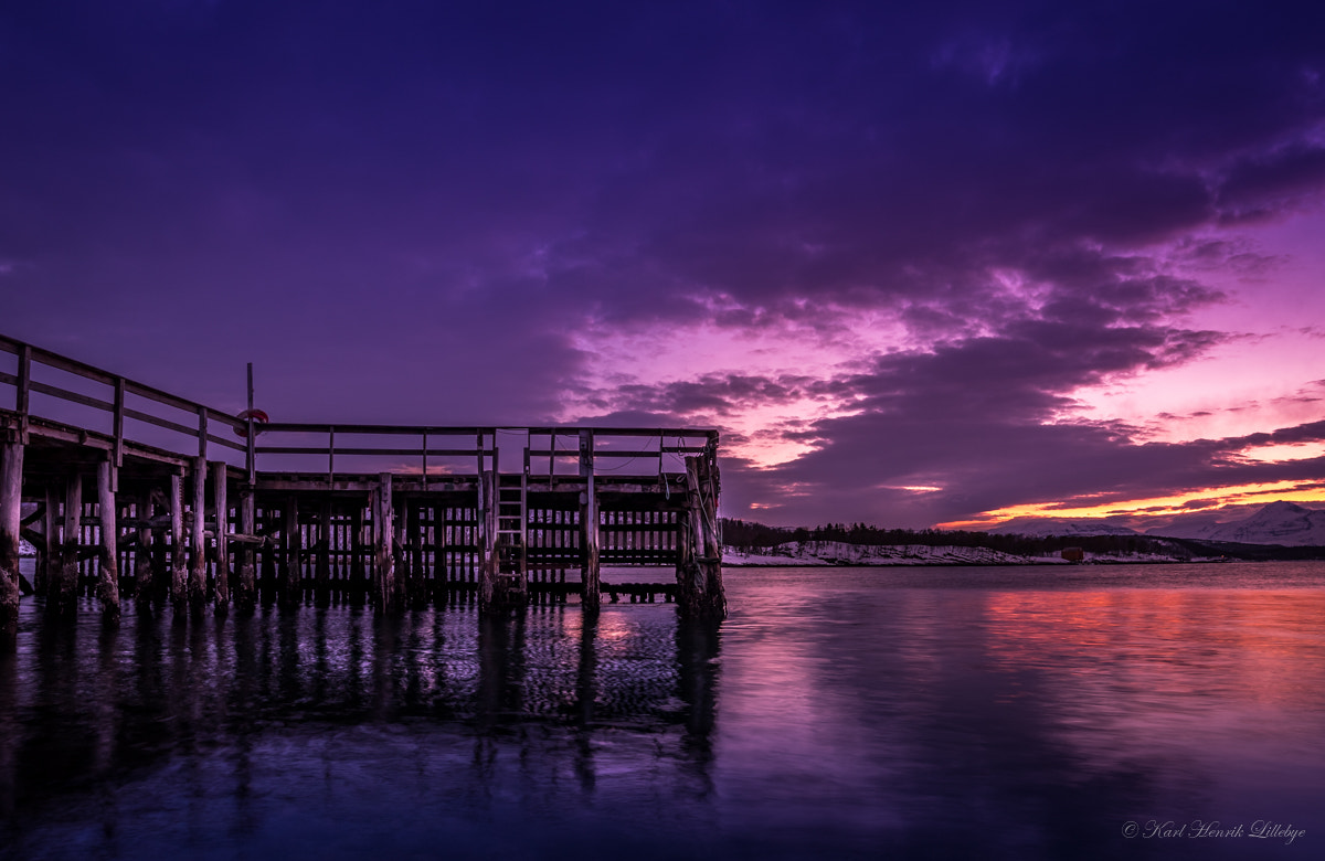 Samyang 14mm F2.8 ED AS IF UMC sample photo. Sunset in norway photography