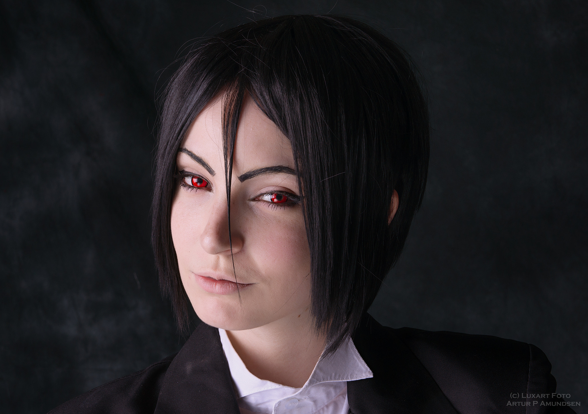 Sony Alpha DSLR-A850 sample photo. Vampire cosplay photography