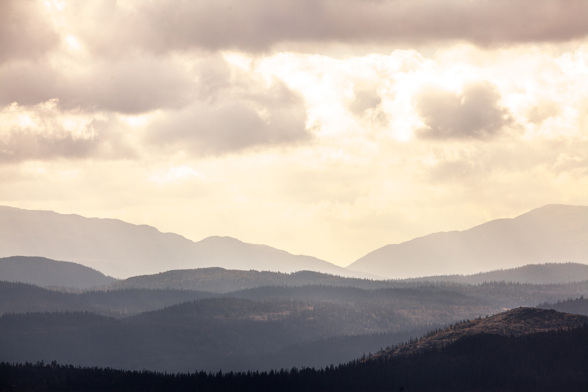 Canon EF 300mm F2.8L IS USM sample photo. Mountains of telemark photography