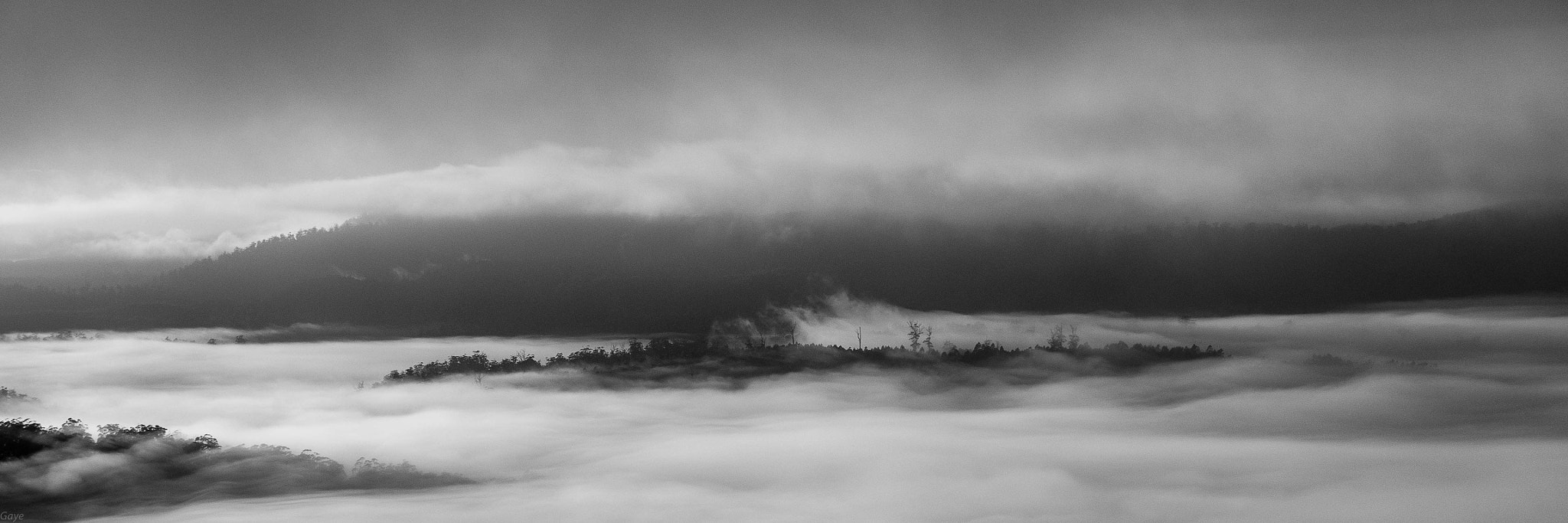 Panasonic Lumix G X Vario 35-100mm F2.8 OIS sample photo. Island in the mist photography