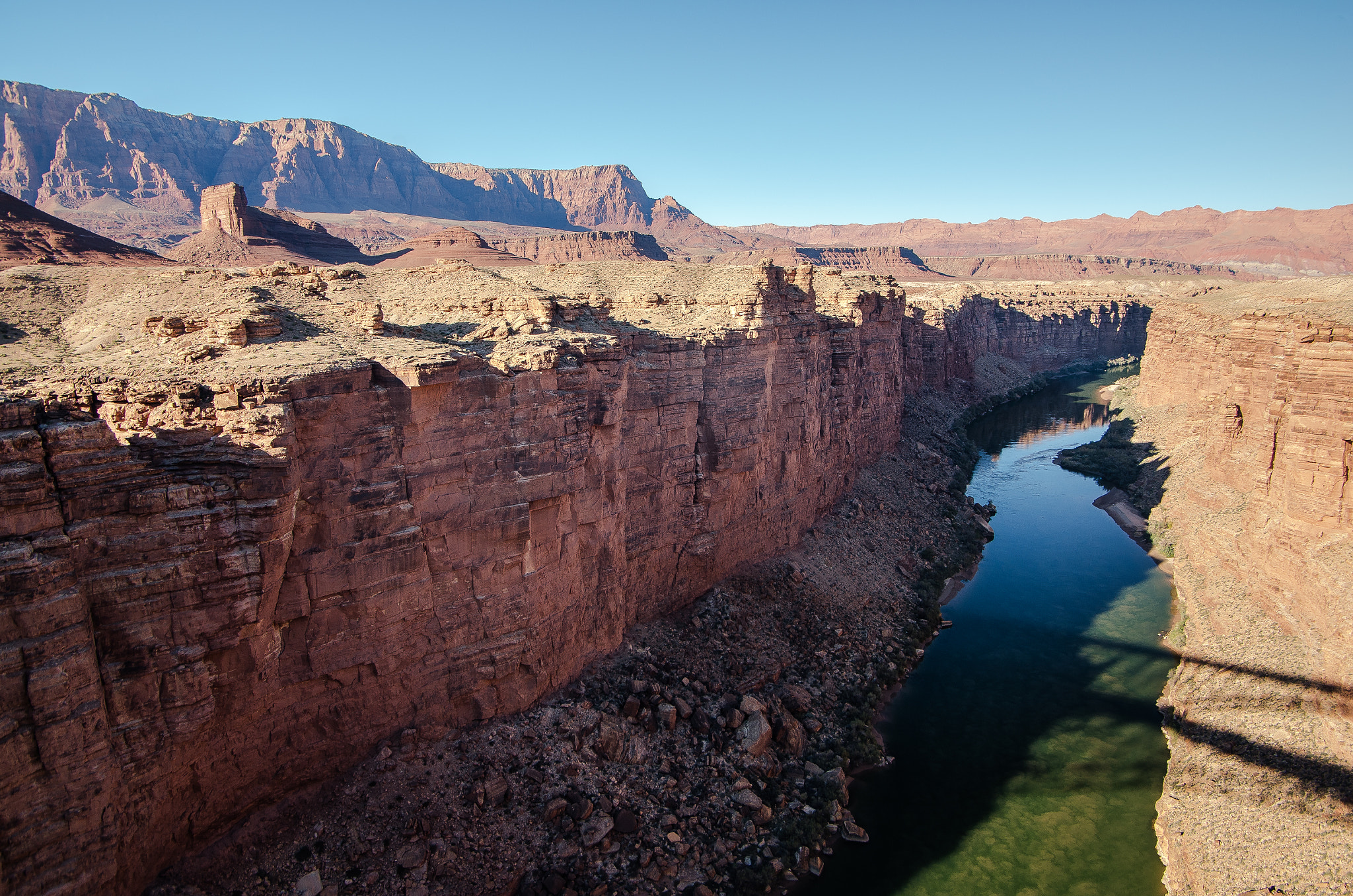 Pentax K-50 + Pentax smc DA 16-45mm F4 ED AL sample photo. Marble canyon photography