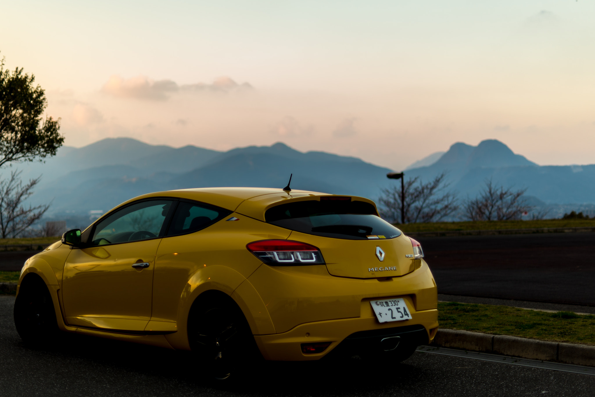 Sony a7S + Sony 50mm F1.4 sample photo. Renault　mégane rs photography