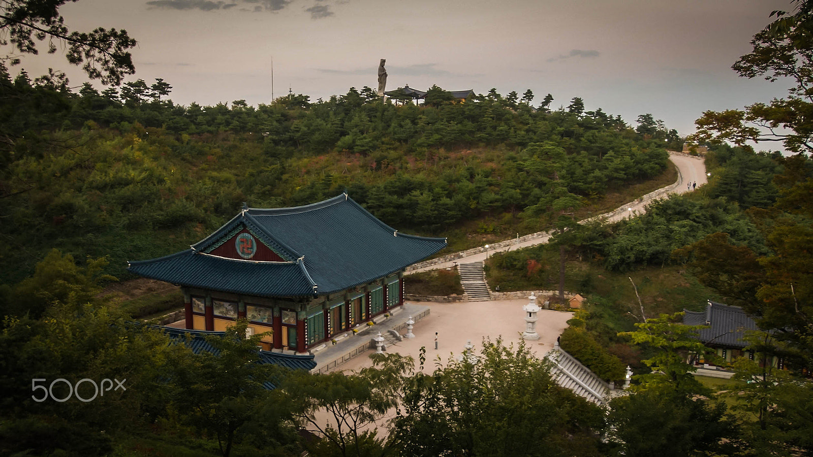 Sony SLT-A58 + DT 18-270mm F3.5-6.3 sample photo. Naksan temple, korea photography