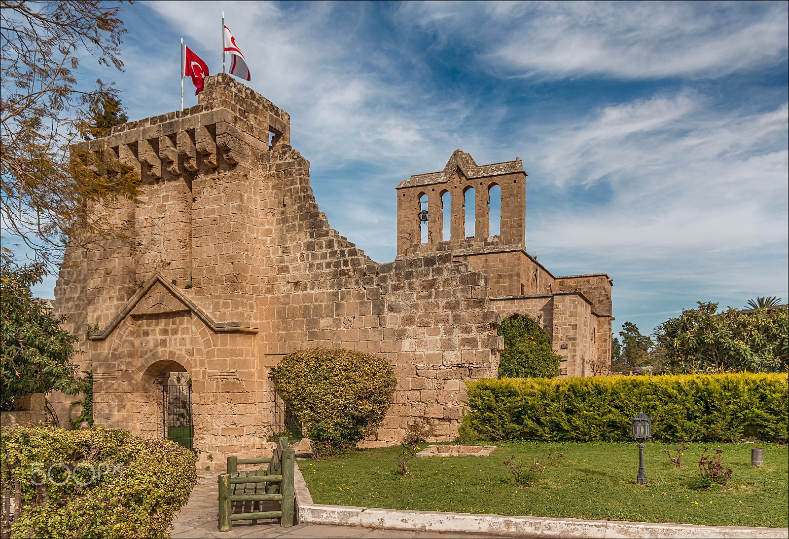 Canon EOS 70D + Sigma 18-50mm f/2.8 Macro sample photo. Belapais abbey photography