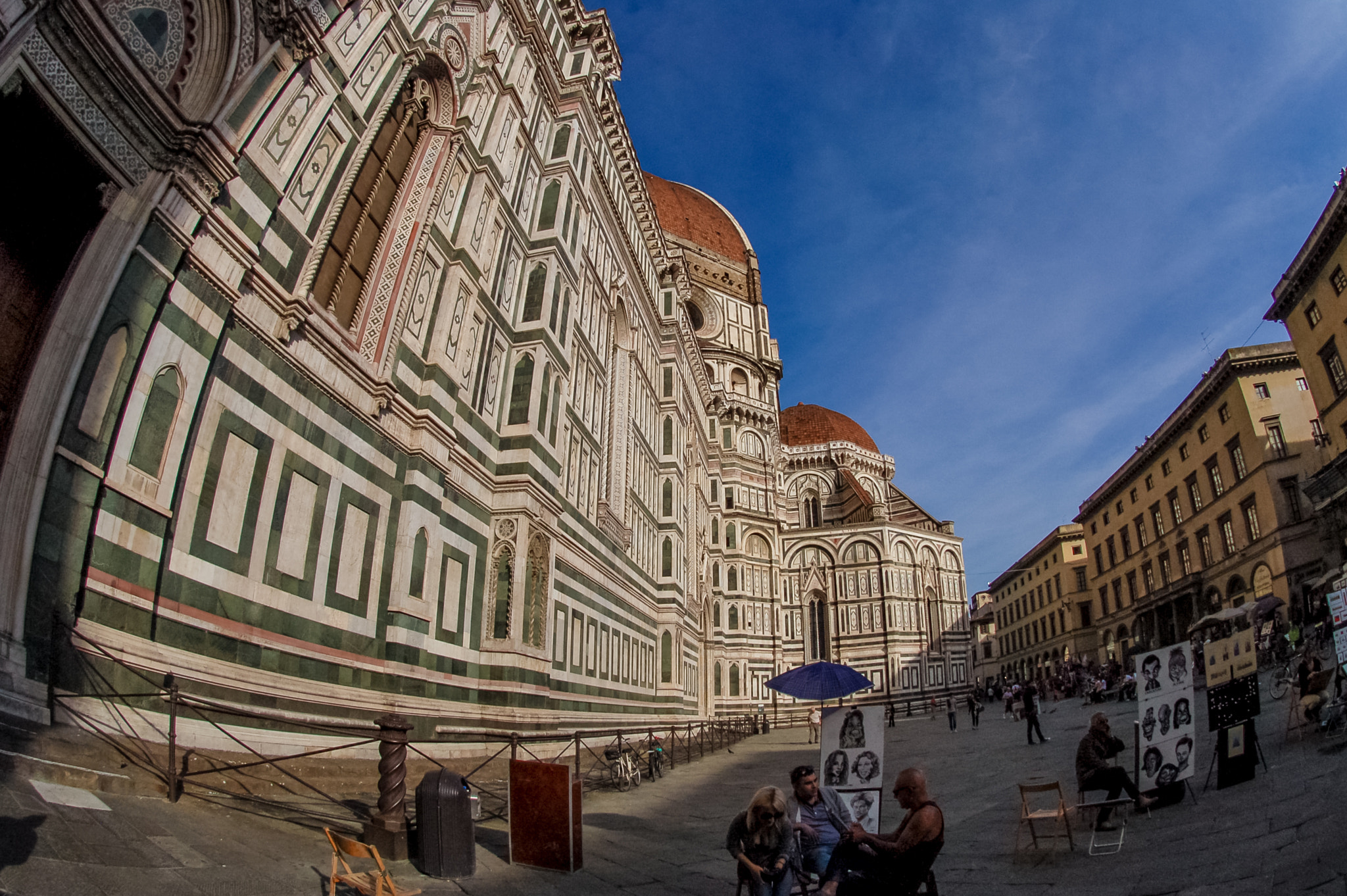 Nikon AF DX Fisheye-Nikkor 10.5mm F2.8G ED sample photo. Beside duomo photography