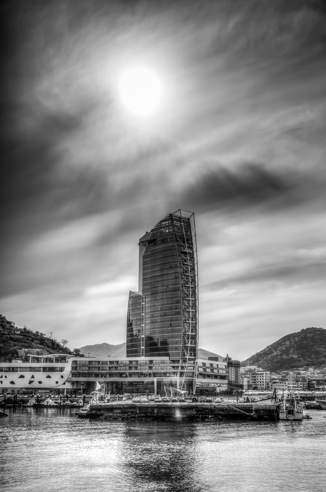 Sigma 17-70mm F2.8-4.5 (D) sample photo. Sun and clouds in yeosu photography