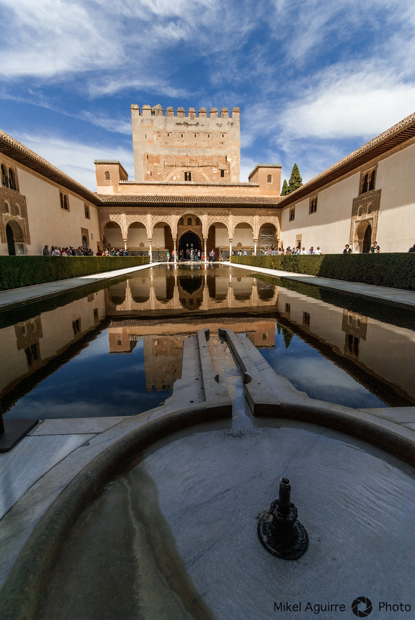 Sigma 10-20mm F4-5.6 EX DC HSM sample photo. Patio de los arrayanes photography