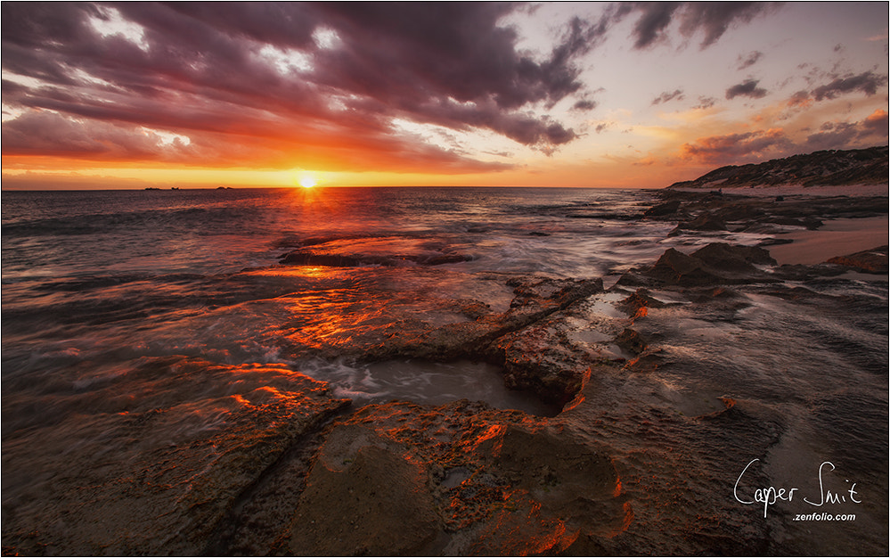 Canon EF 16-35mm F2.8L USM sample photo. Burns beach photography