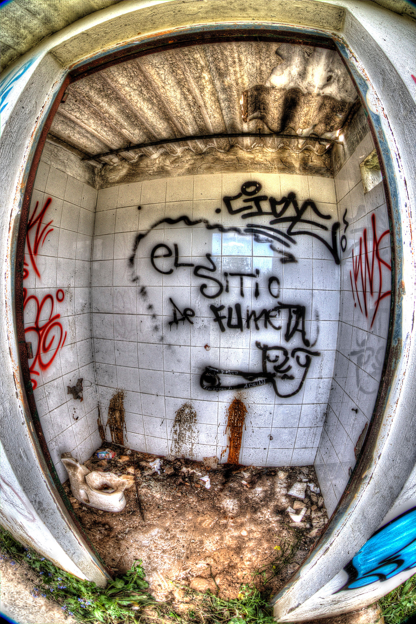 Canon EF 8-15mm F4L Fisheye USM sample photo. Dirtiness and decay photography