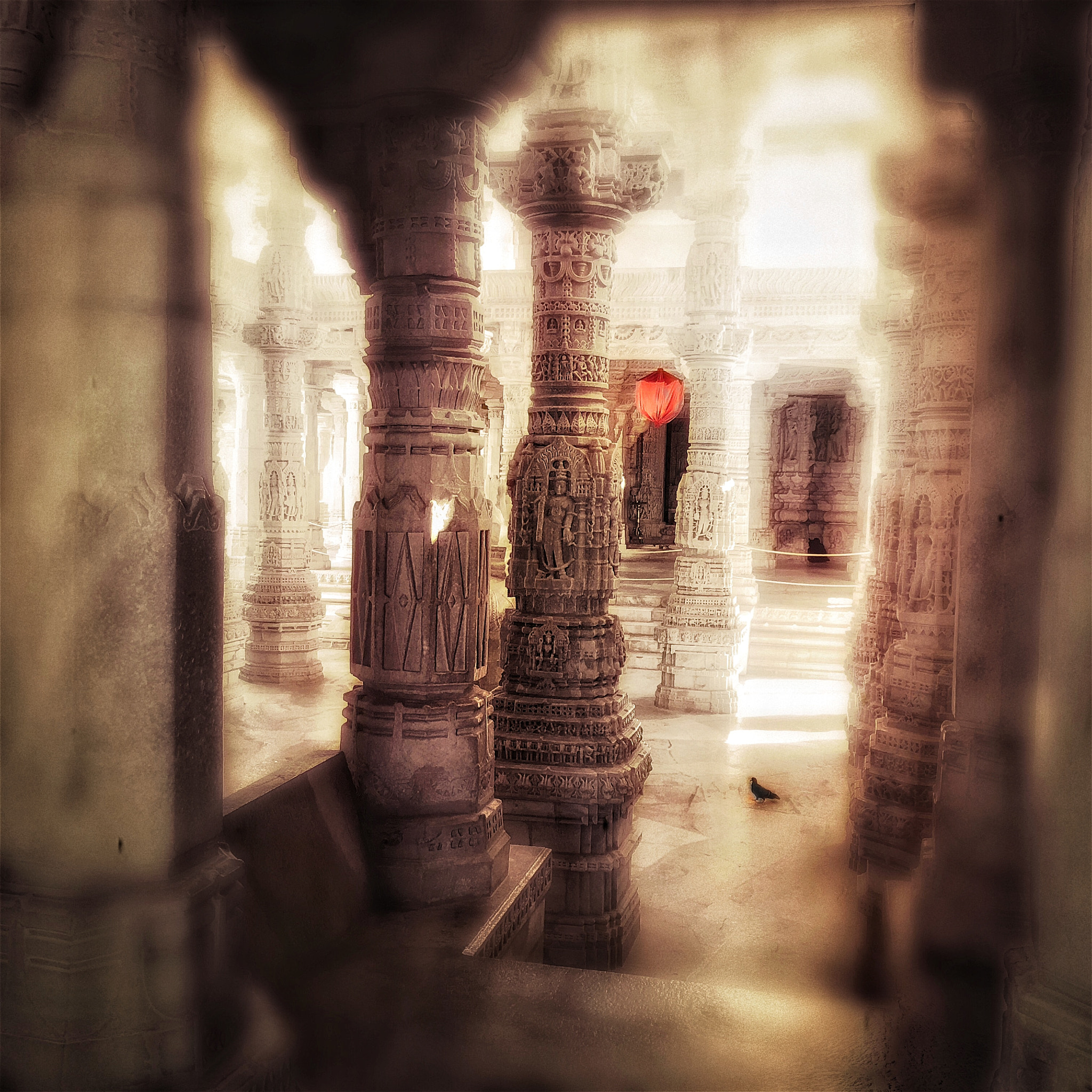 Hipstamatic 311 sample photo. Jain temple, desuri, india photography