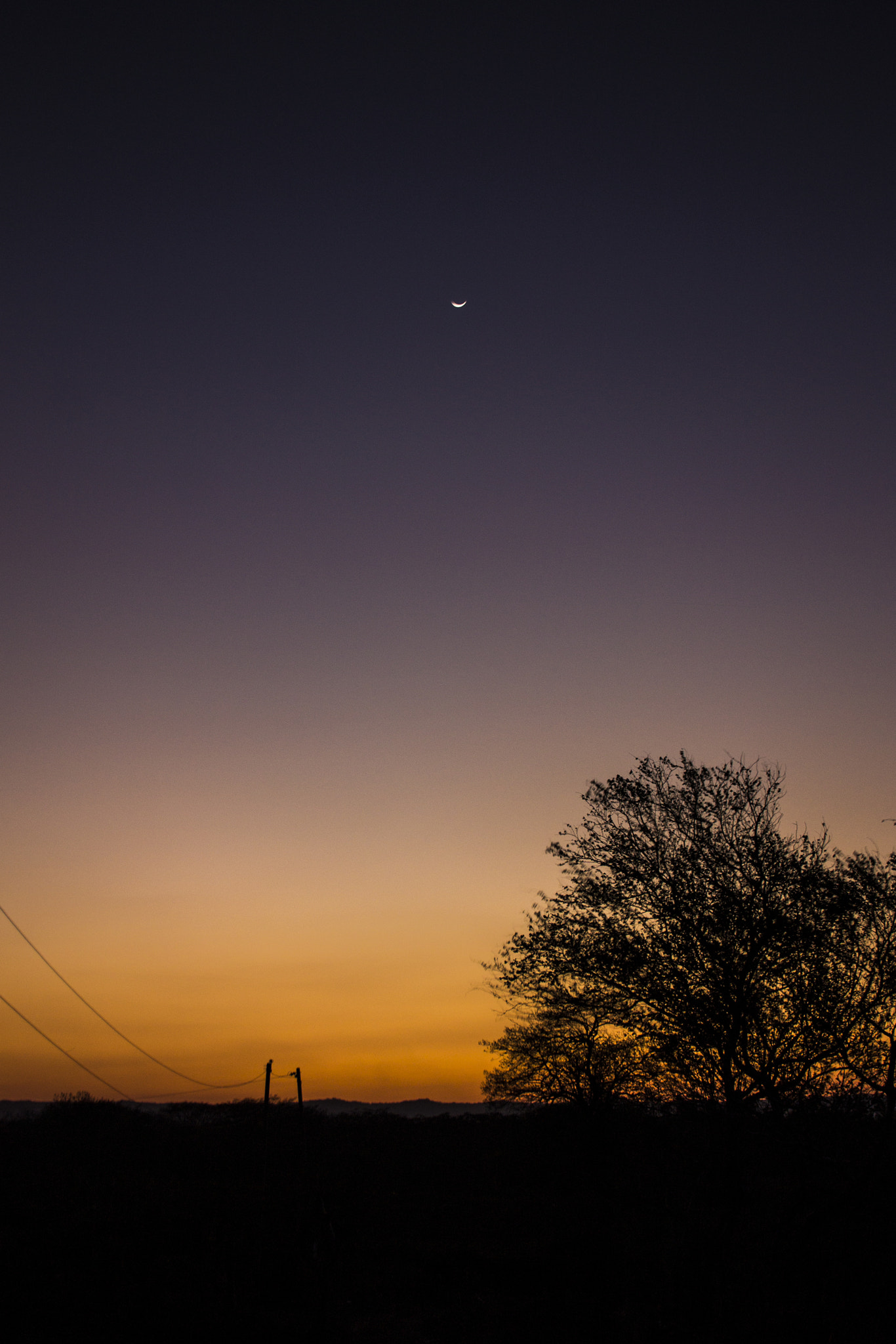 Canon EF-S 18-55mm F3.5-5.6 sample photo. Moon photography