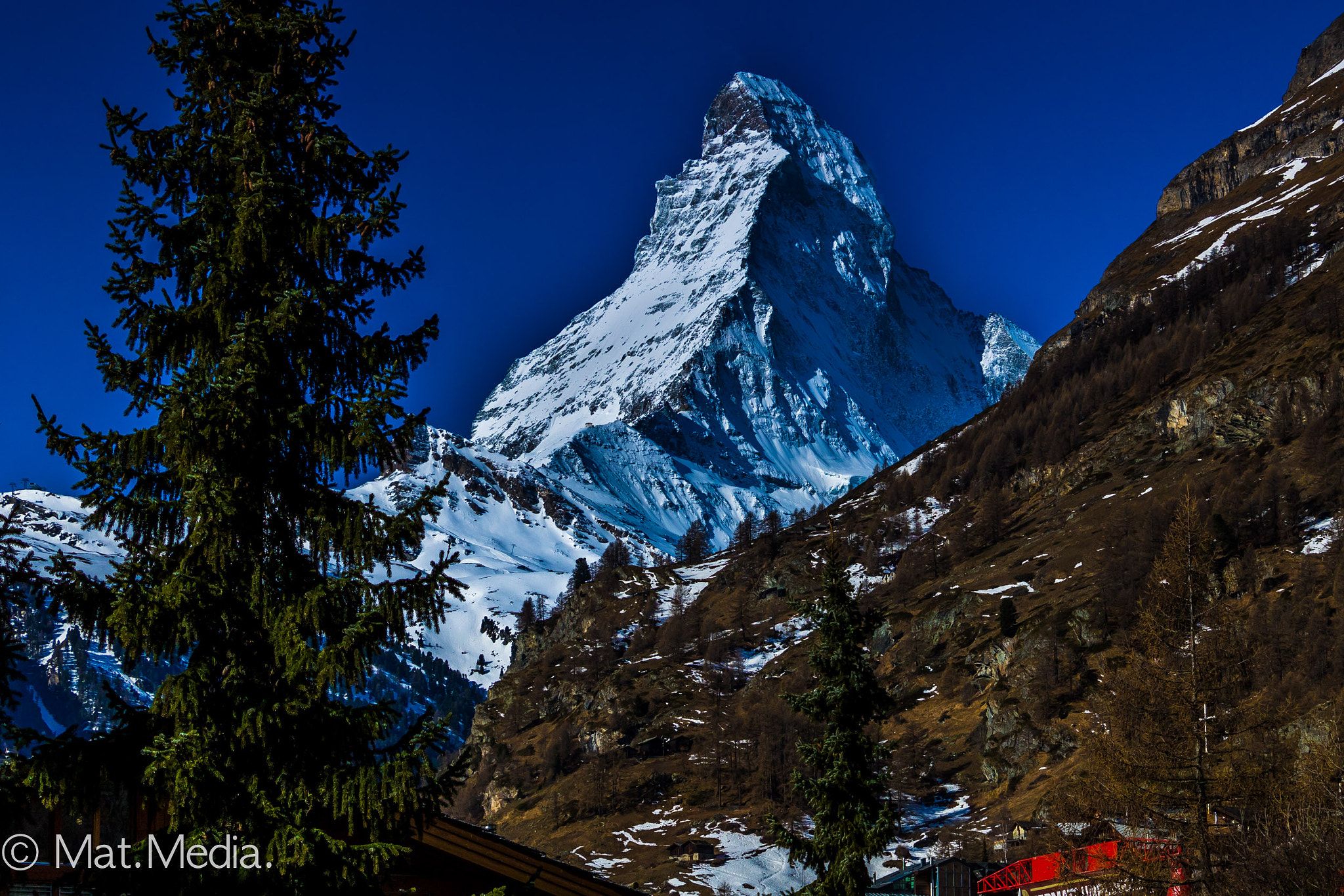 Canon EF-S 18-135mm F3.5-5.6 IS STM sample photo. Matterhorn. photography