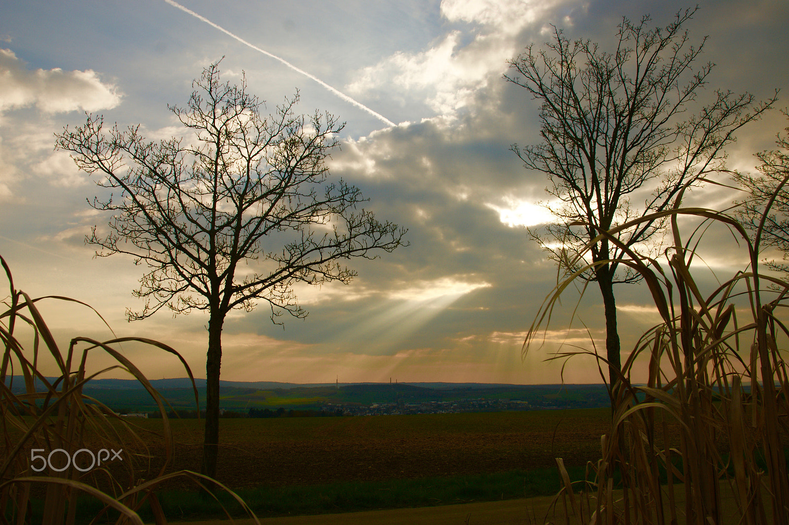 Sony Alpha DSLR-A290 + Sony DT 16-50mm F2.8 SSM sample photo. Sunset 10th april 2016 taunus/germany photography