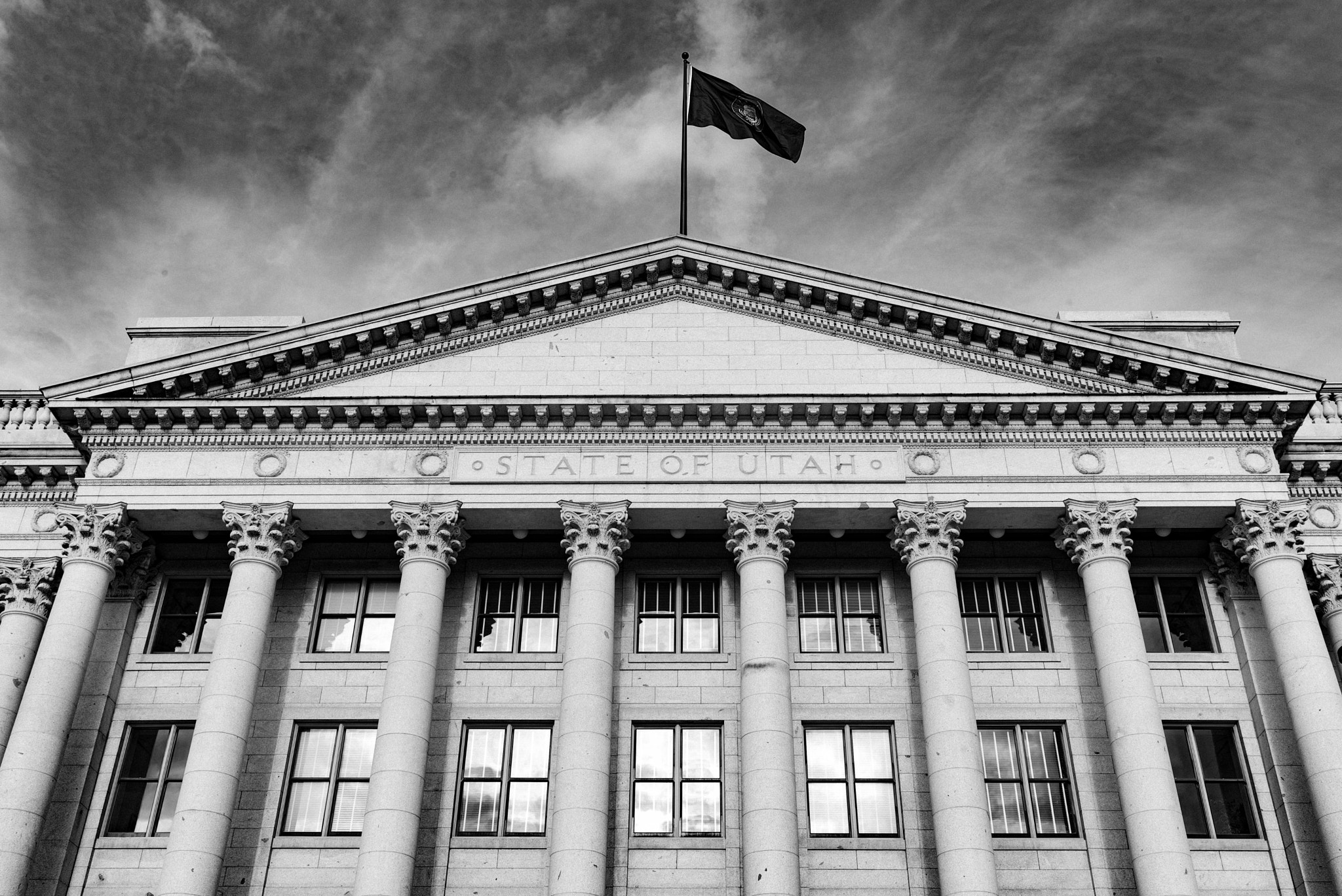 Leica M Monochrom (Typ 246) sample photo. Utah state capitol photography